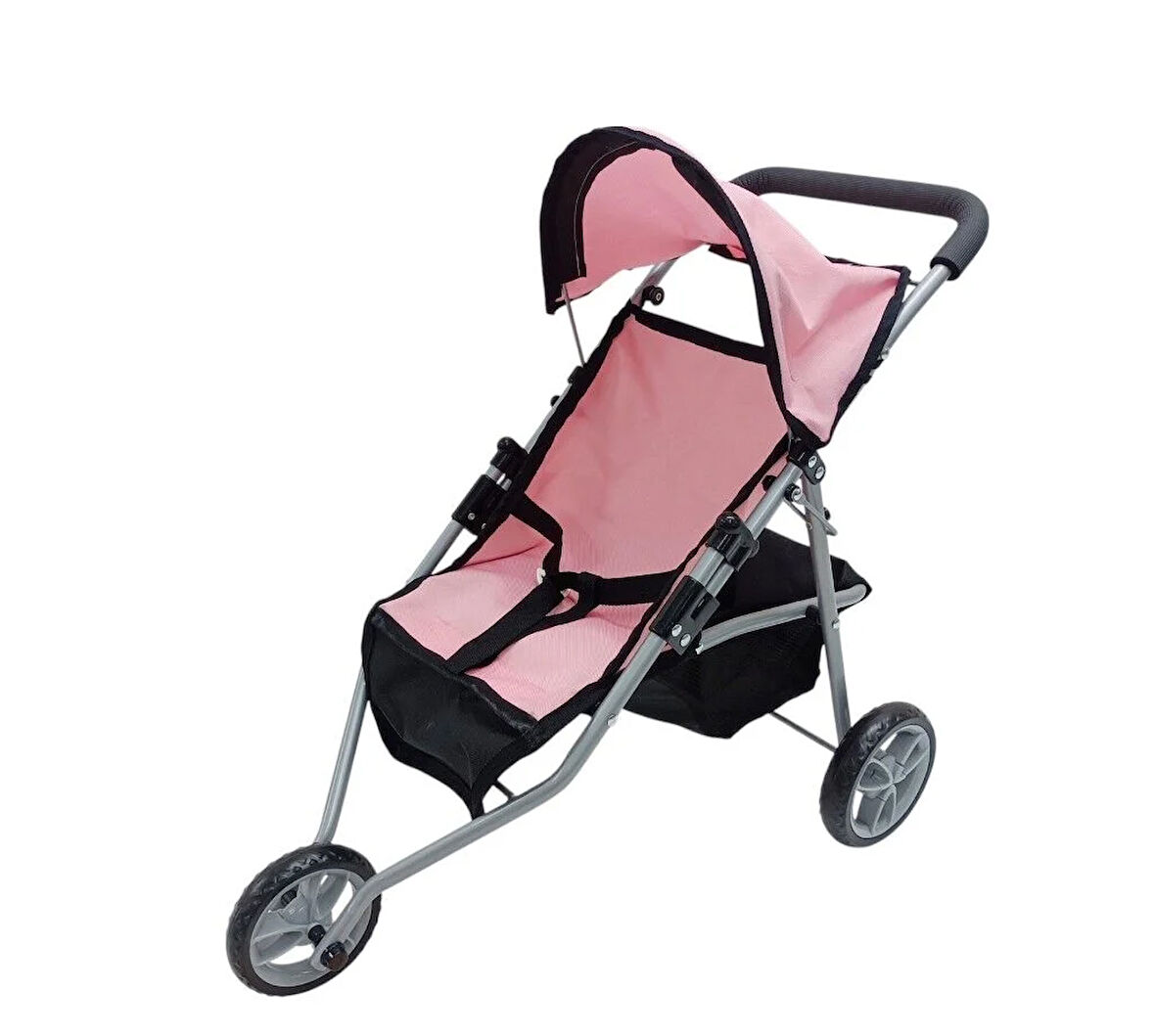 FL9122 KATLANABILIR 3 TEKER SPOR OYUNCAK BEBEK ARABASI