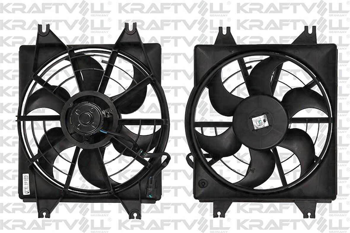 Hyundaı Radyator Fanı Komple Accent 1994 2000 - Kraftvoll 08120064