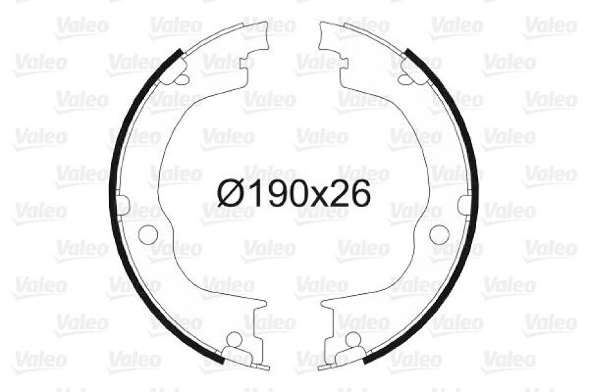 Opel El Fren Balatası Opel Antara Captıva 06 > - Valeo 564163