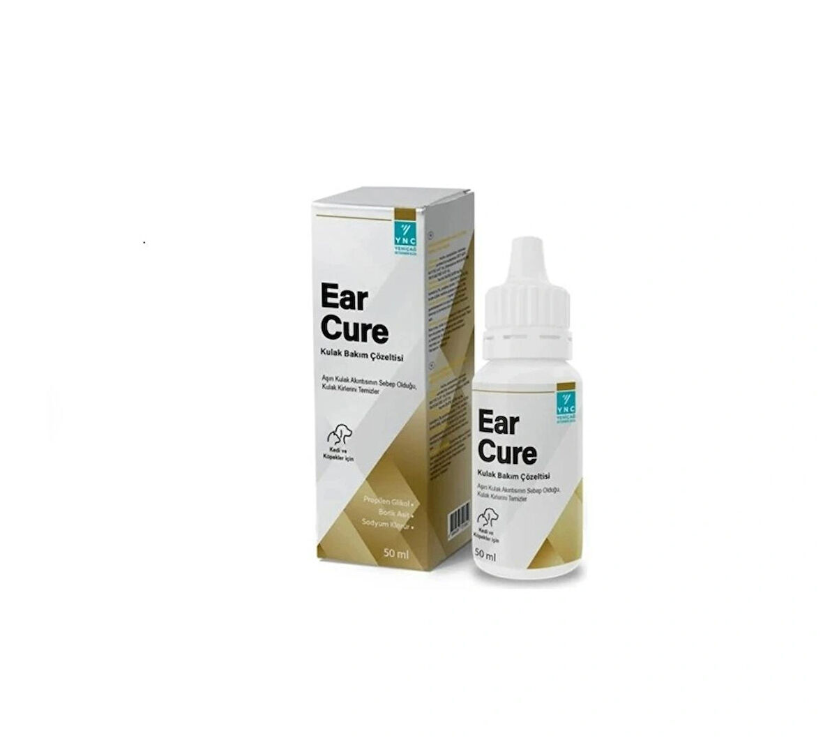YNC Earcure Kedi- Köpek Kulak Temizleme Çözeltisi