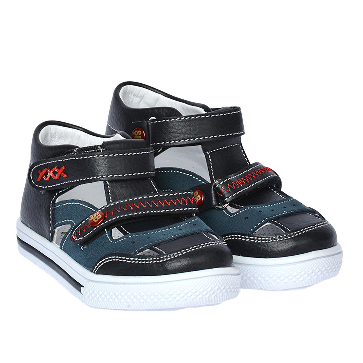 Kiko Şb 2244-49 Orto pedik Erkek Çocuk Bebe Ayakkabı Sandalet