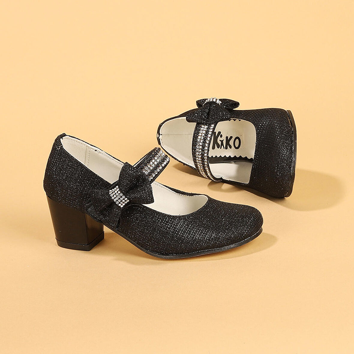 Kiko 752 Çupra Günlük Kız Çocuk 4 Cm Topuk Babet Ayakkabı