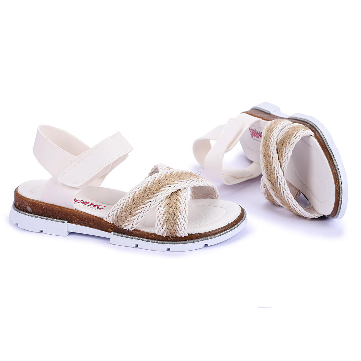 Kiko Kids Şb 2843-47 Orto pedik Kız Çocuk Sandalet Terlik