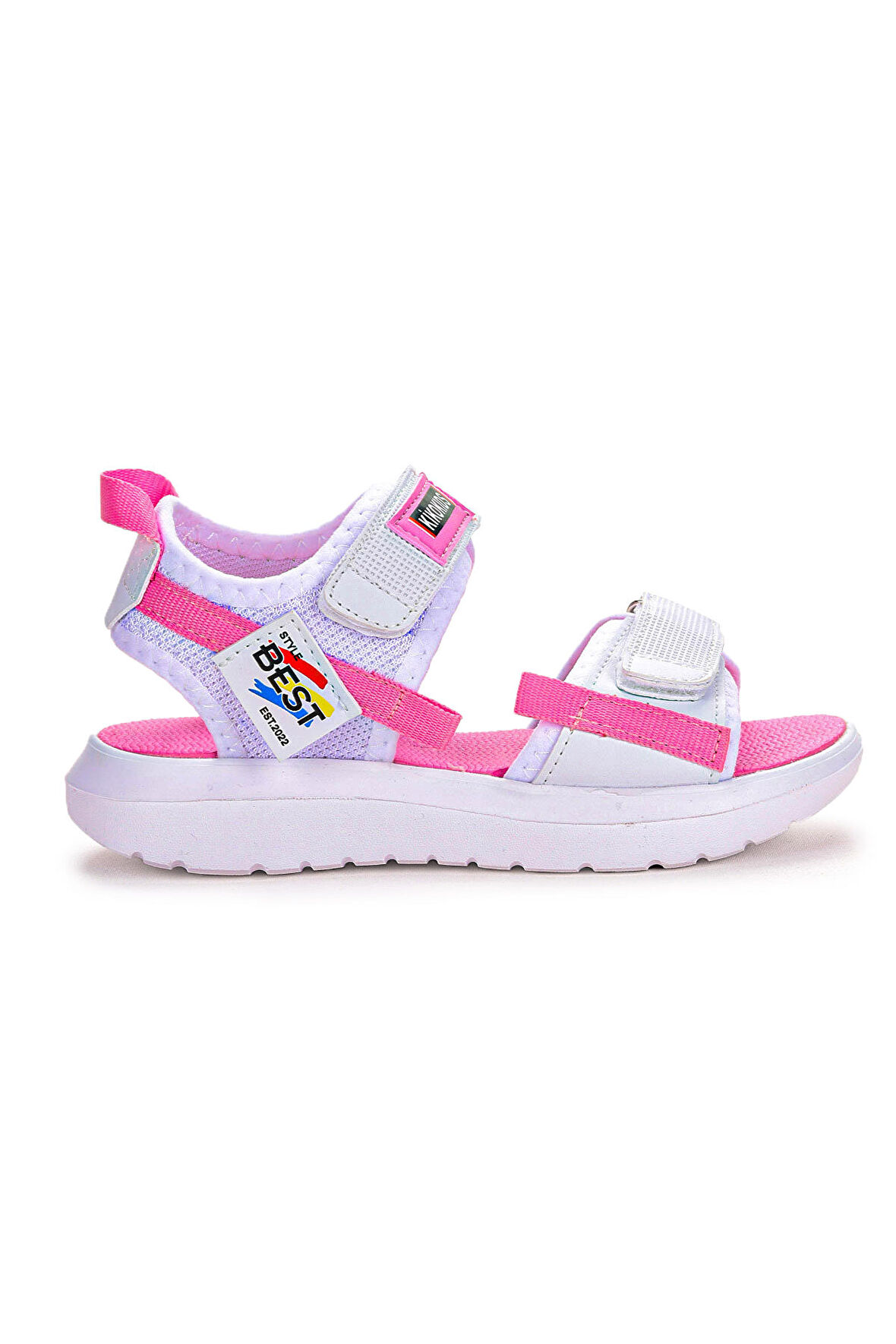 Kiko Kids Cırtlı Yürüyüş Kız/Erkek Çocuk Sandalet 200