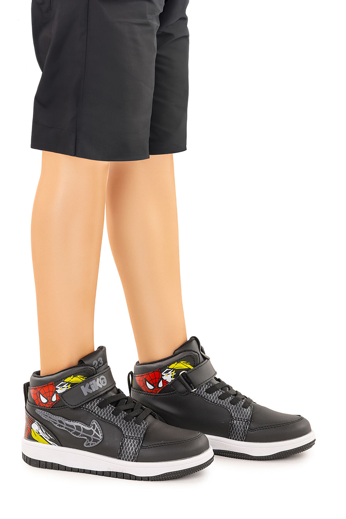 Kiko Kids Tesan Cırtlı Günlük Erkek Çocuk Spor Ayakkabı