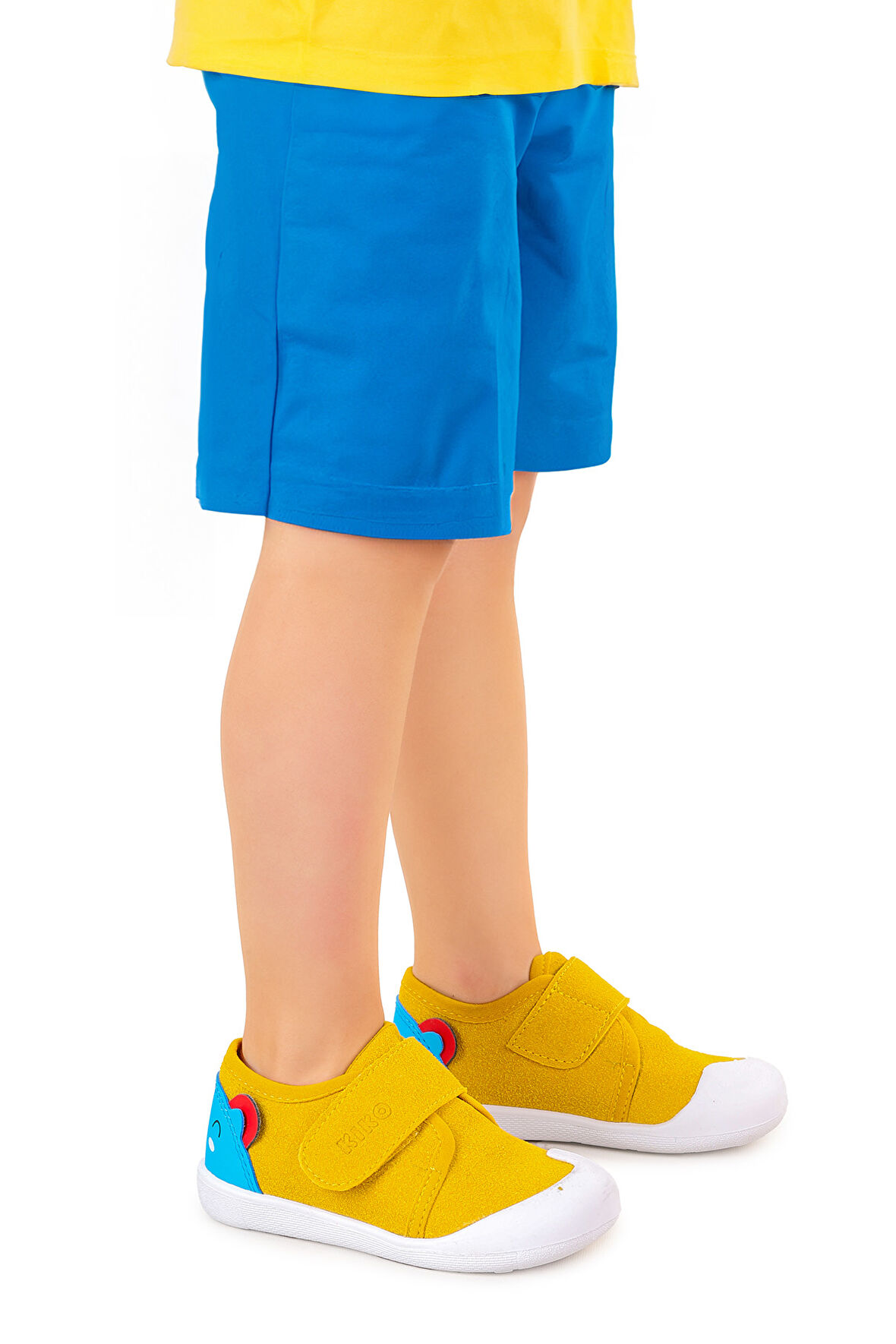 Kiko Kids Catly Cırtlı Erkek Bebek İlk Adım Panduf Ayakkabı