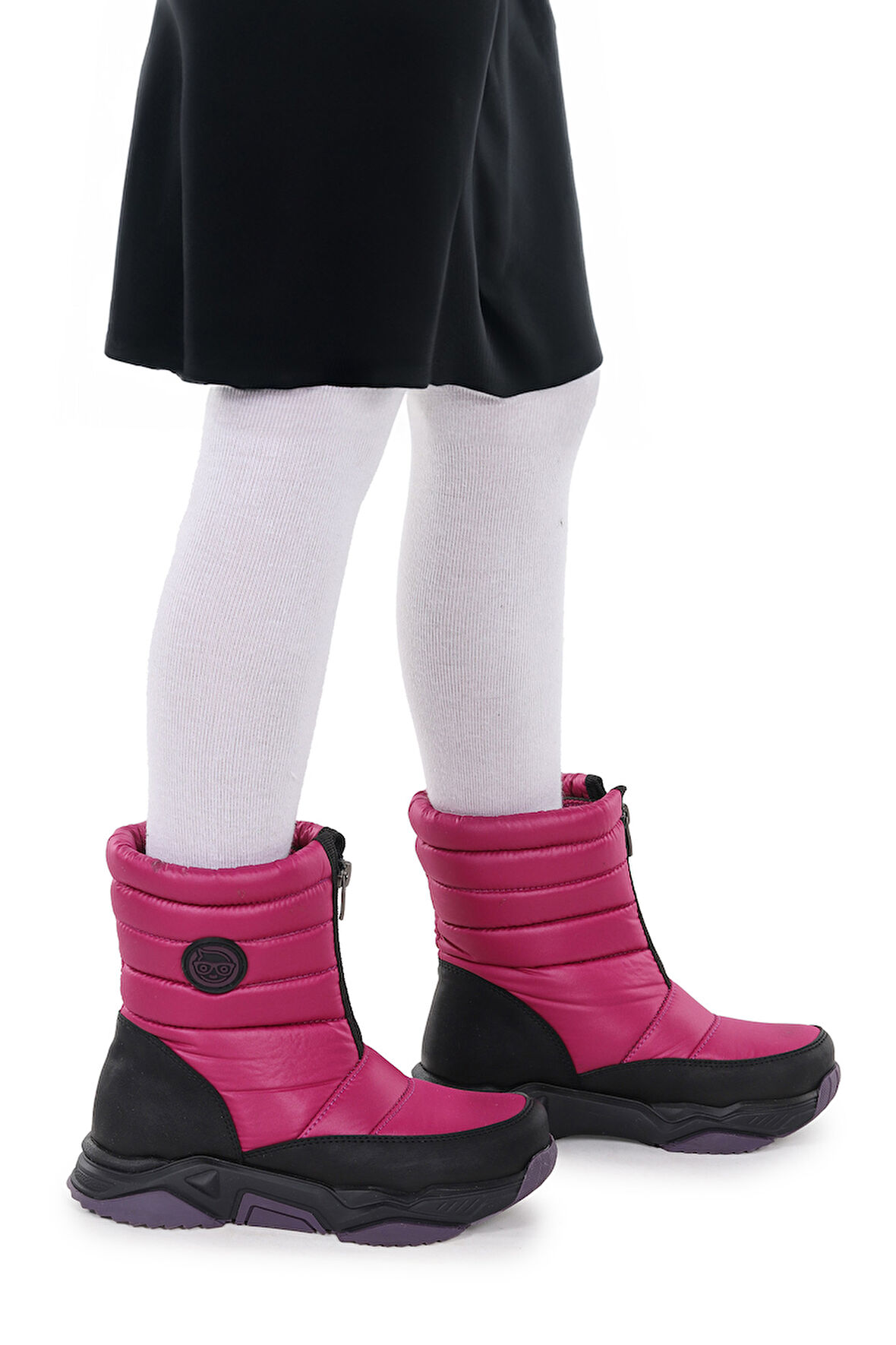 Kiko Kids Sumo Fermuarlı Kız Çocuk Kar Botu