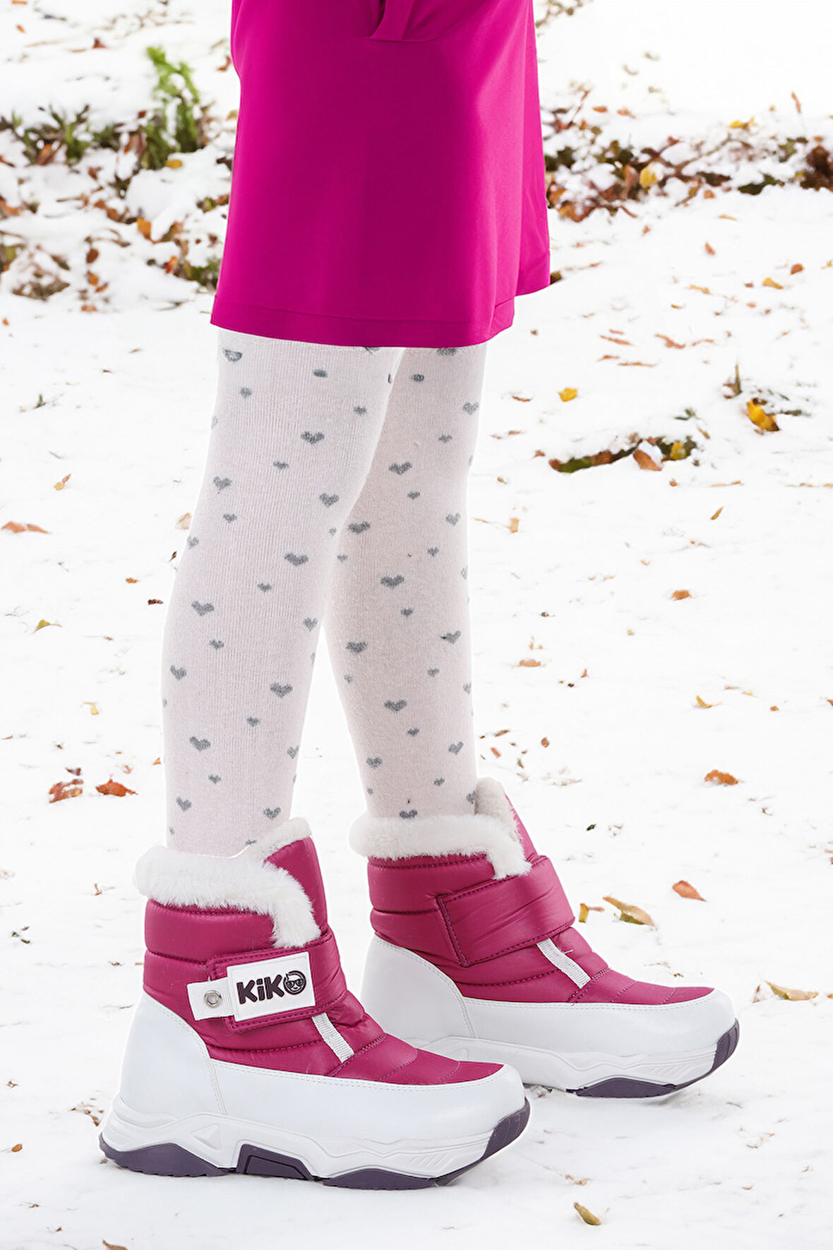 Kiko Kids Magic Cırtlı Kız Çocuk Kar Botu