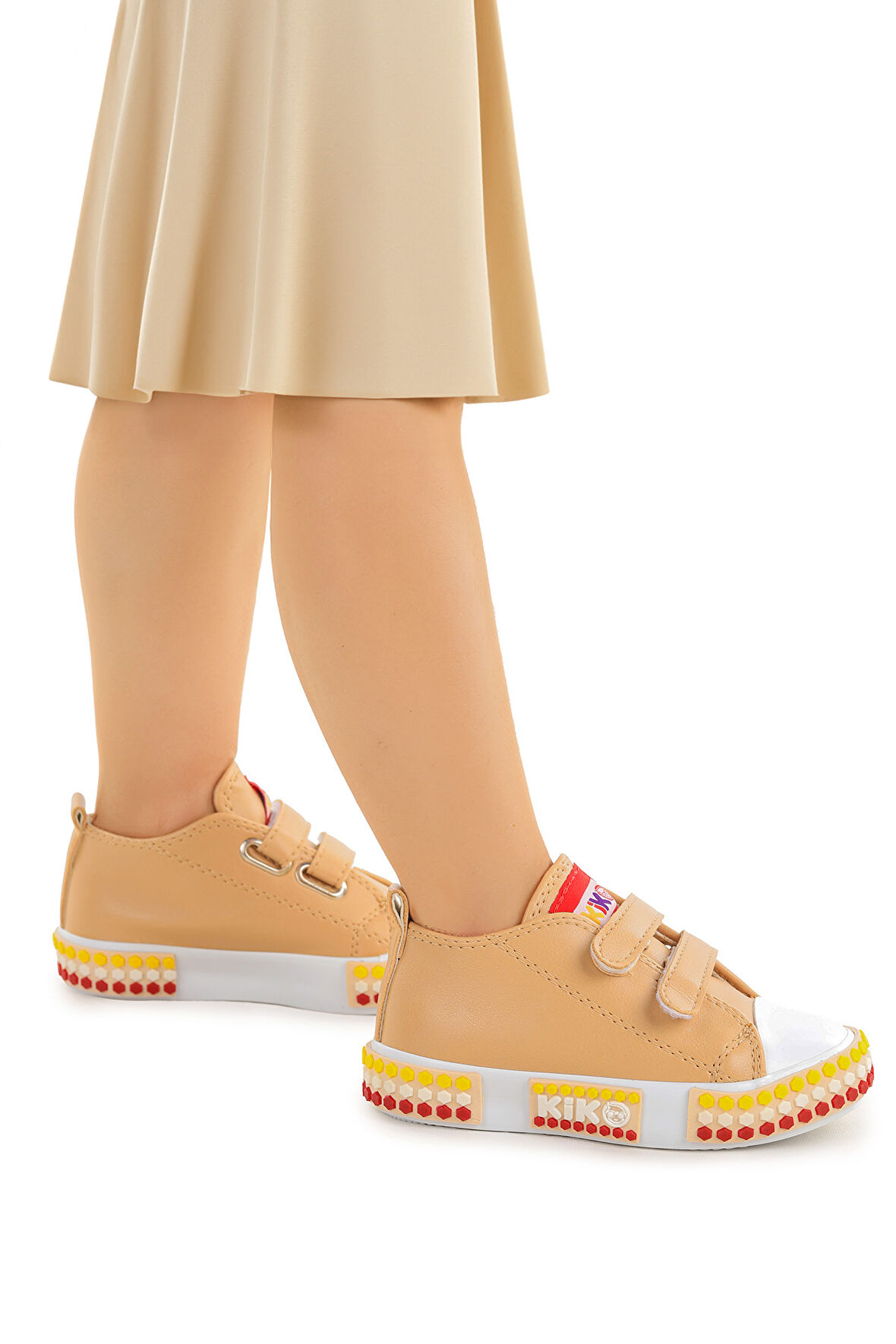Kiko Kids Kach Cırtlı Kız Bebek Günlük Spor Ayakkabı