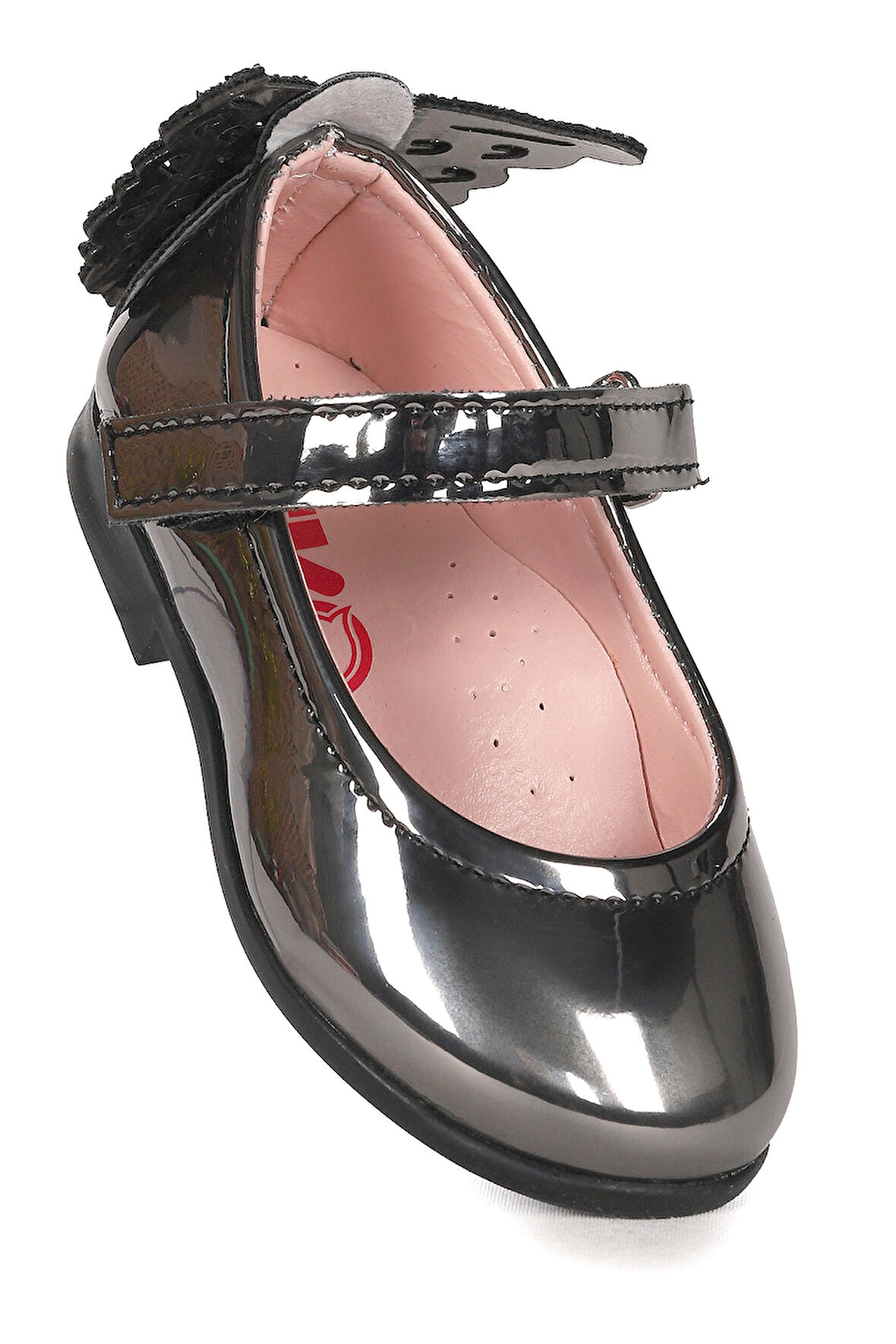  Friga Kelebek Cırtlı Kız Bebek Babet Ayakkabı