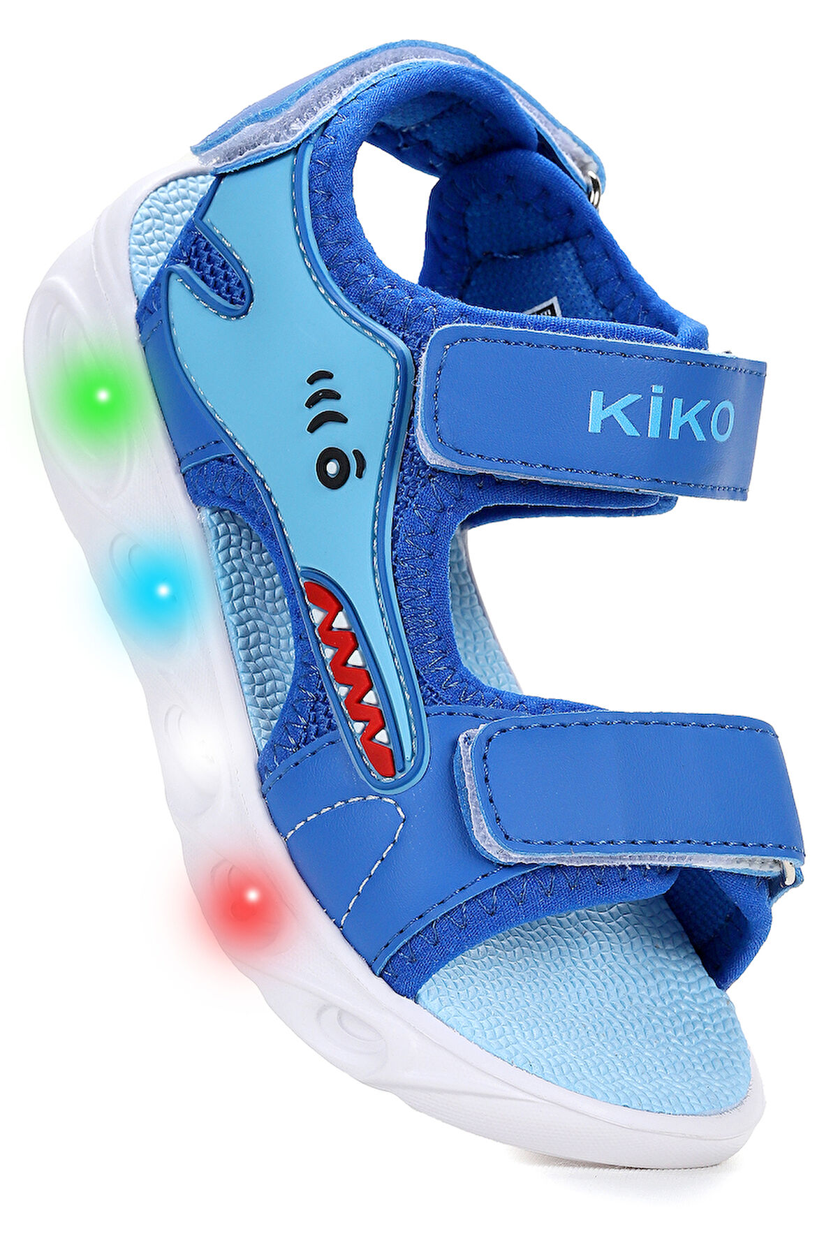 Kiko Kids Soren Günlük Işıklı Cırtlı Erkek Çocuk Sandalet Ayakkabı