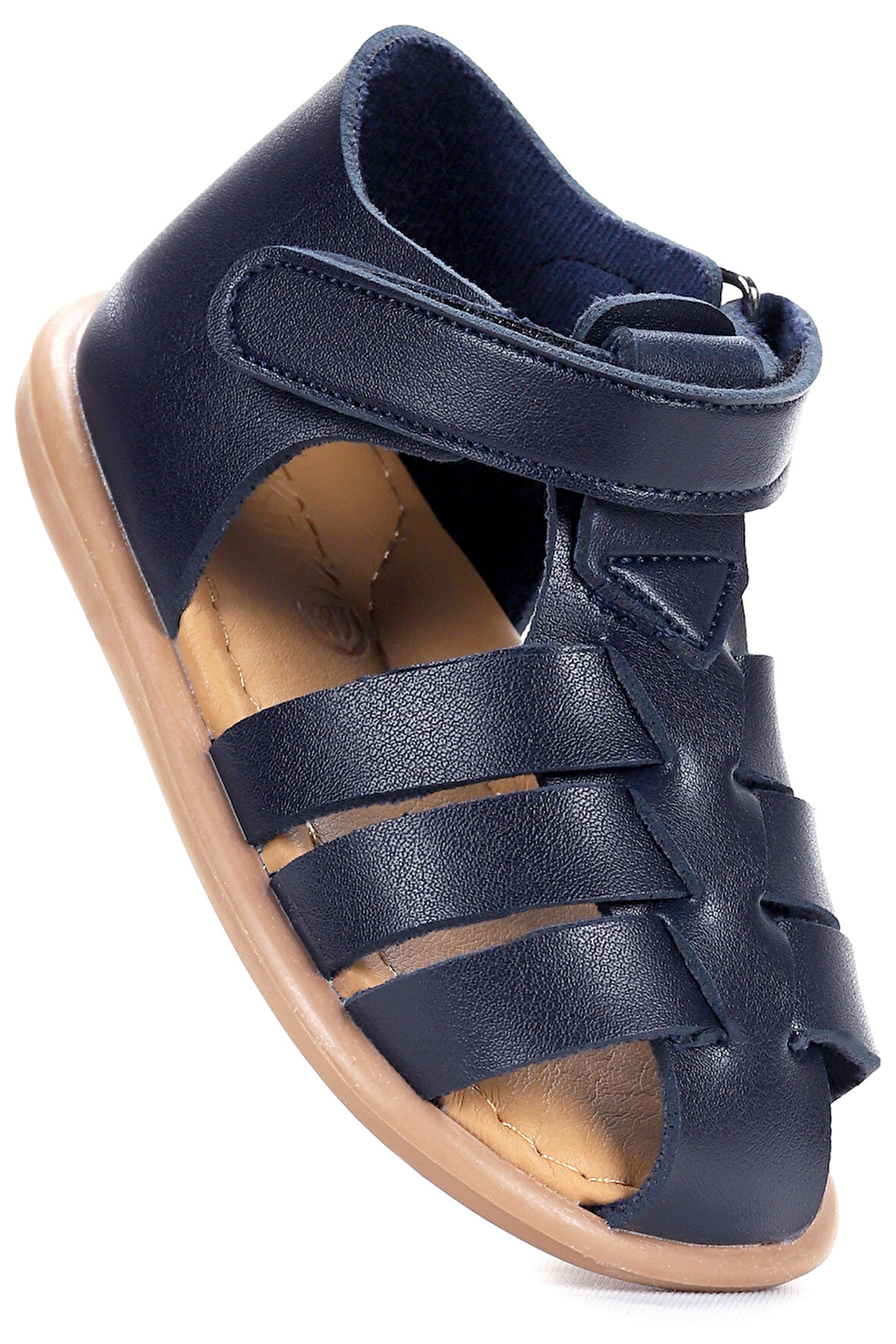 Kiko Kids Lonpe İlk Adım Cırtlı Erkek Bebek Sandalet