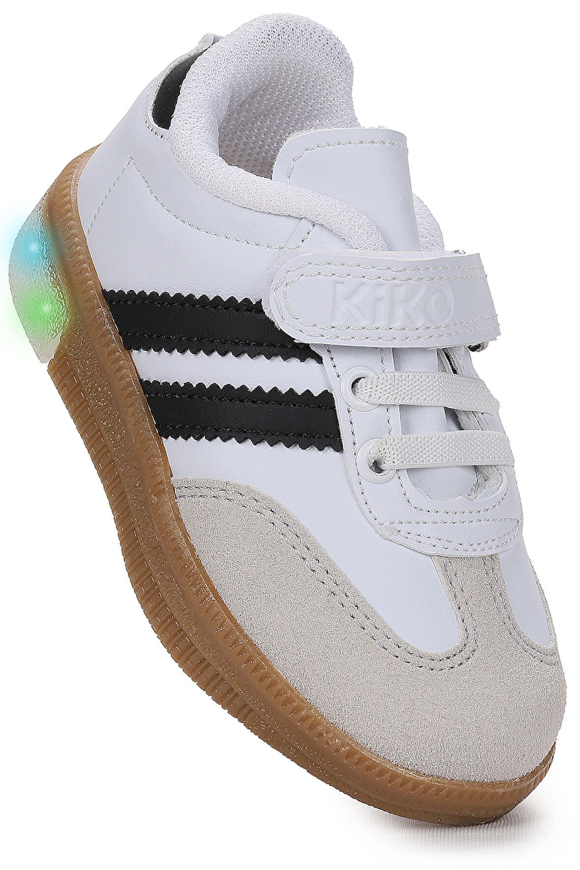 Kiko Kids Renis Günlük Cırtlı Işıklı Erkek Bebek Spor Ayakkabı