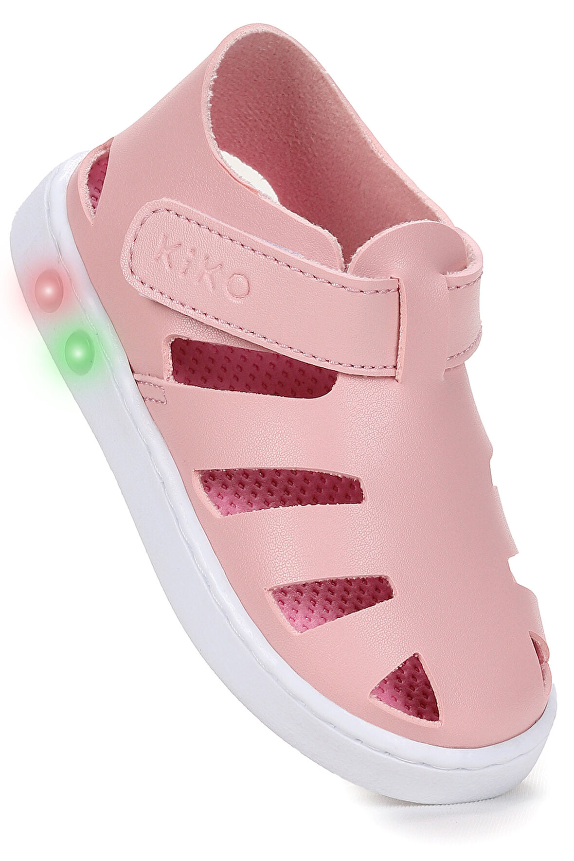  Limba Işıklı Cırtlı Kız Bebek Sandalet