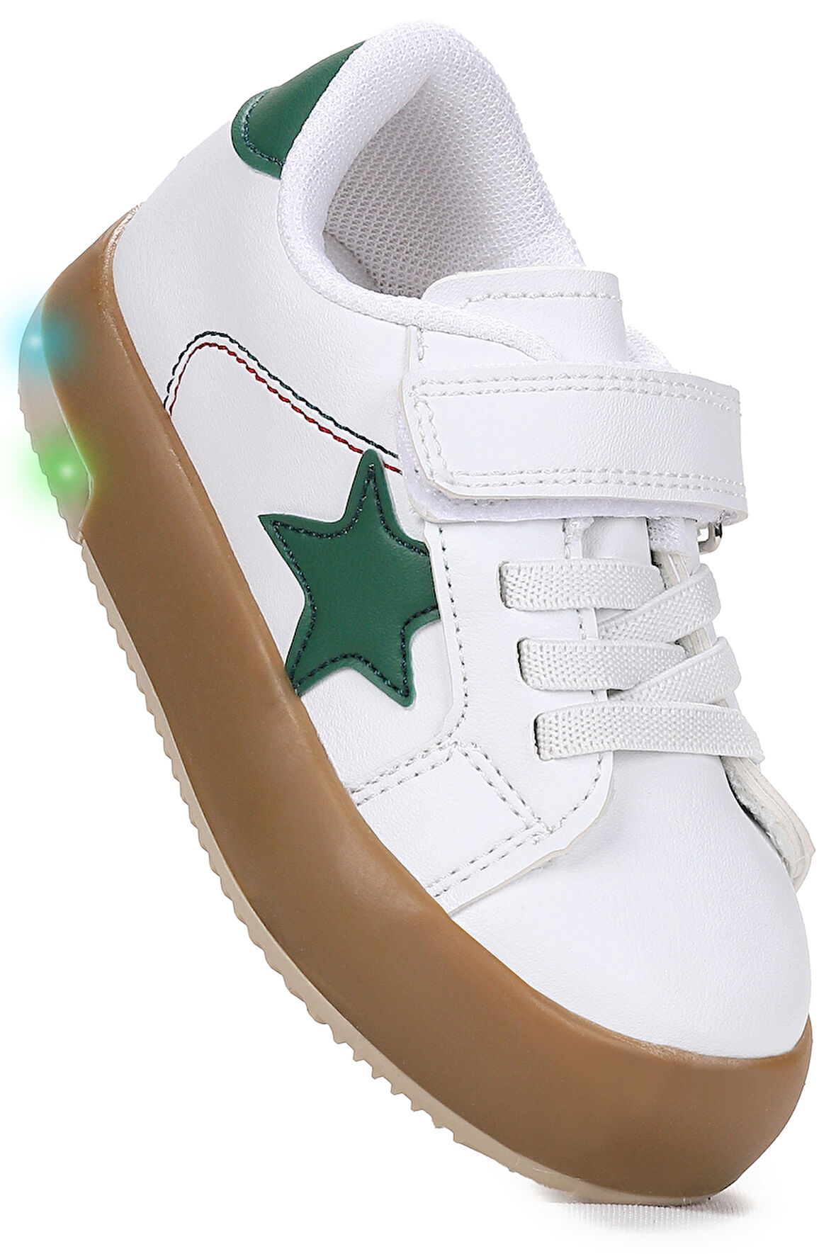 Kiko Kids Rena Günlük Cırtlı Işıklı Erkek Bebek Spor Ayakkabı