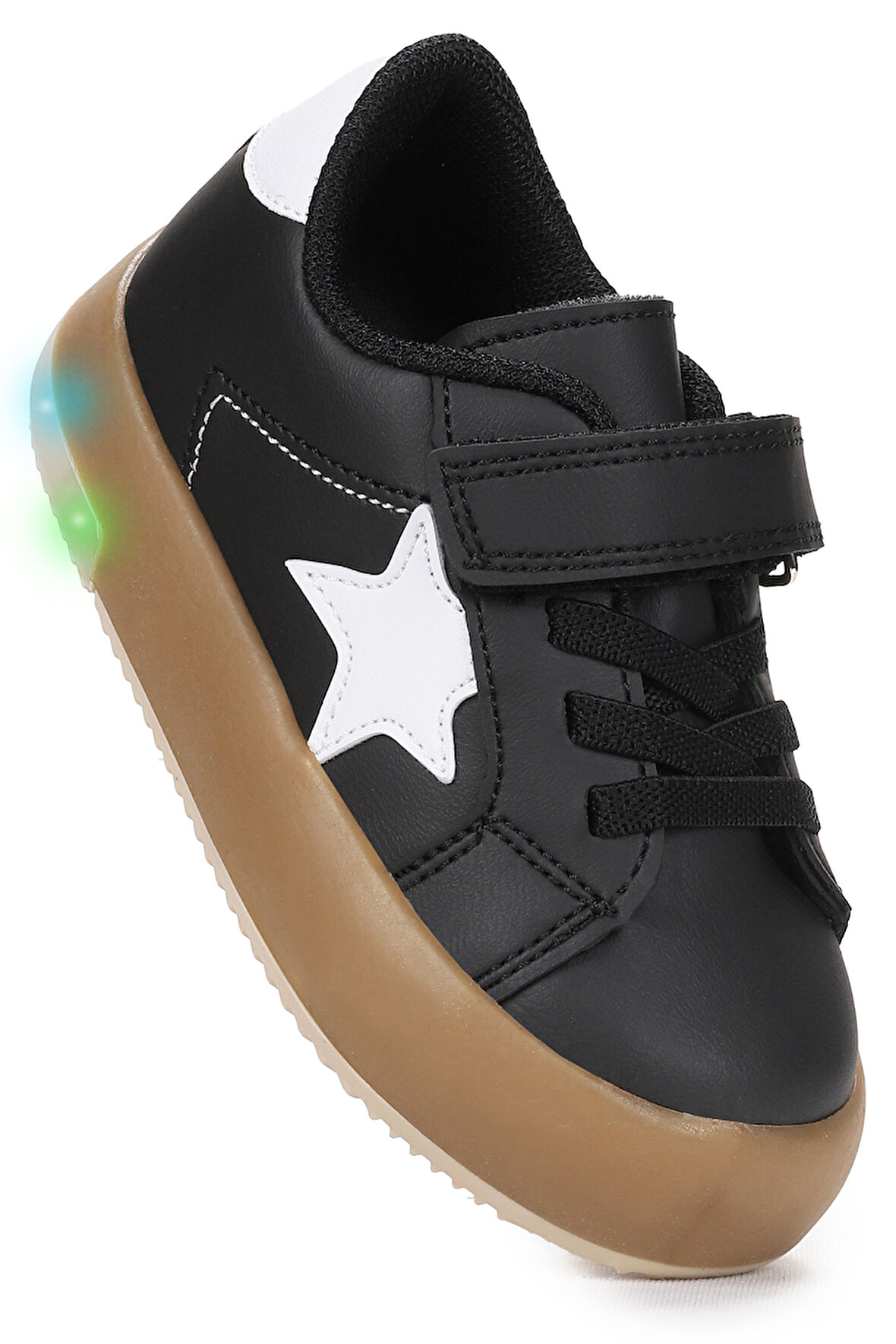 Kiko Kids Rena Günlük Cırtlı Işıklı Erkek Bebek Spor Ayakkabı