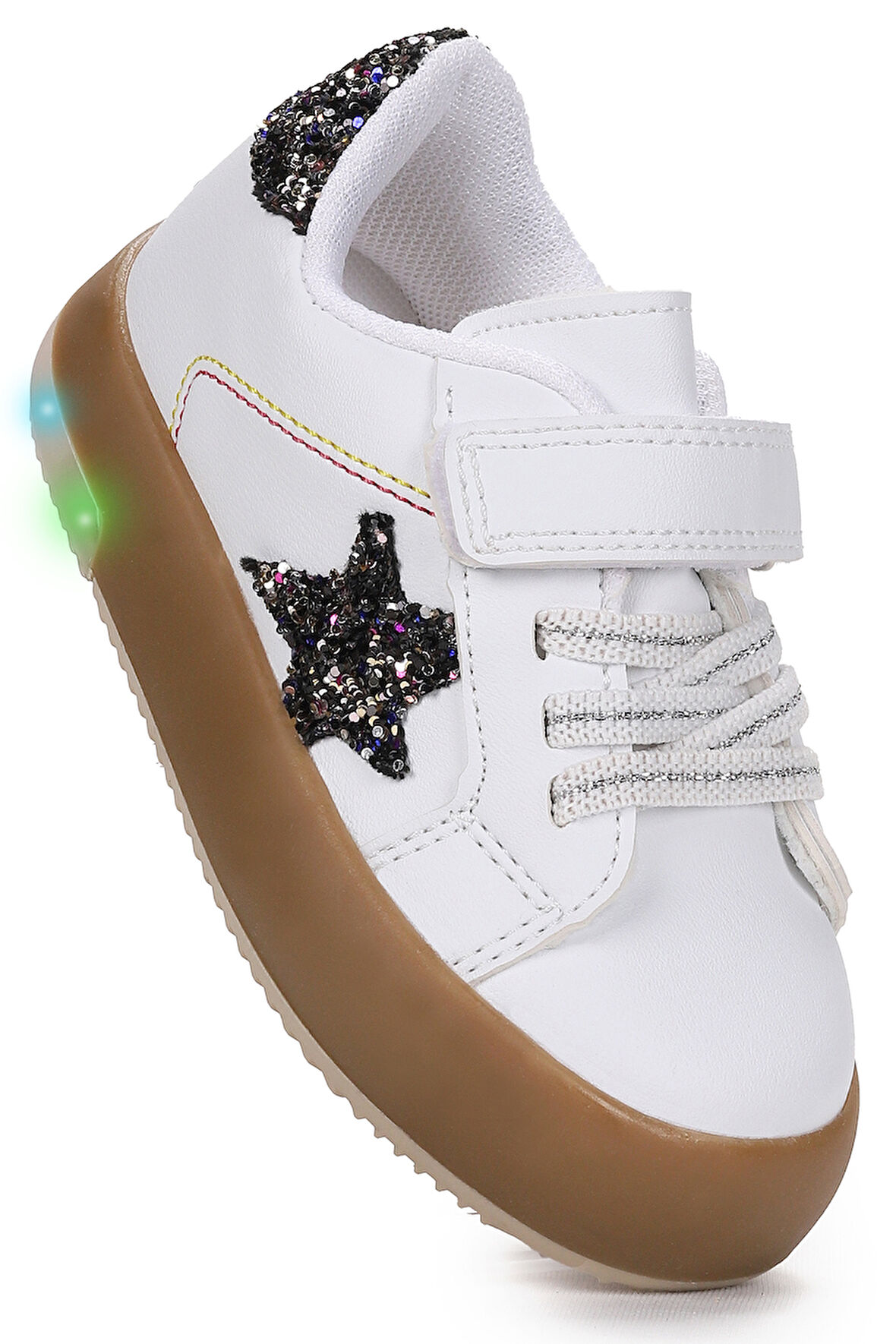  Rena Günlük Cırtlı Işıklı Kız Bebek Spor Ayakkabı