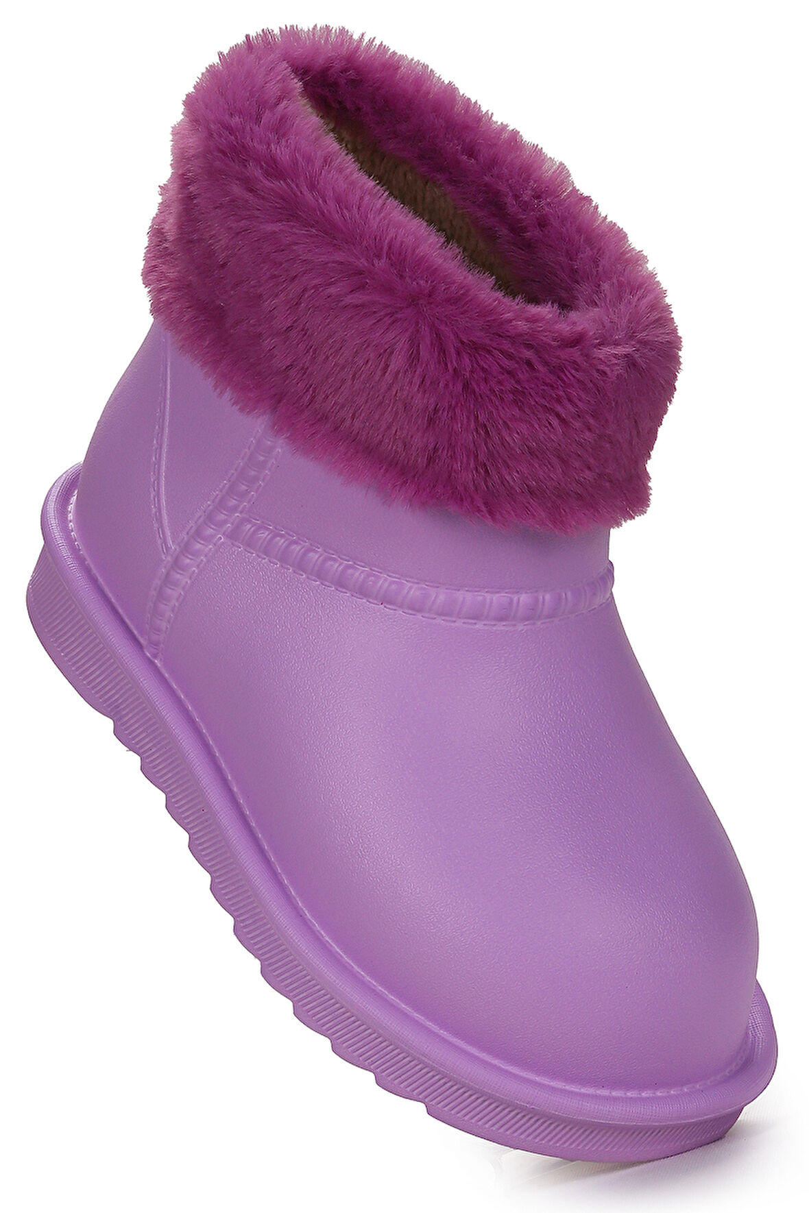 Kiko Kids Geta Su Geçirmez İçi Kürklü Kız Çocuk Eva Yağmur Kar Çizme