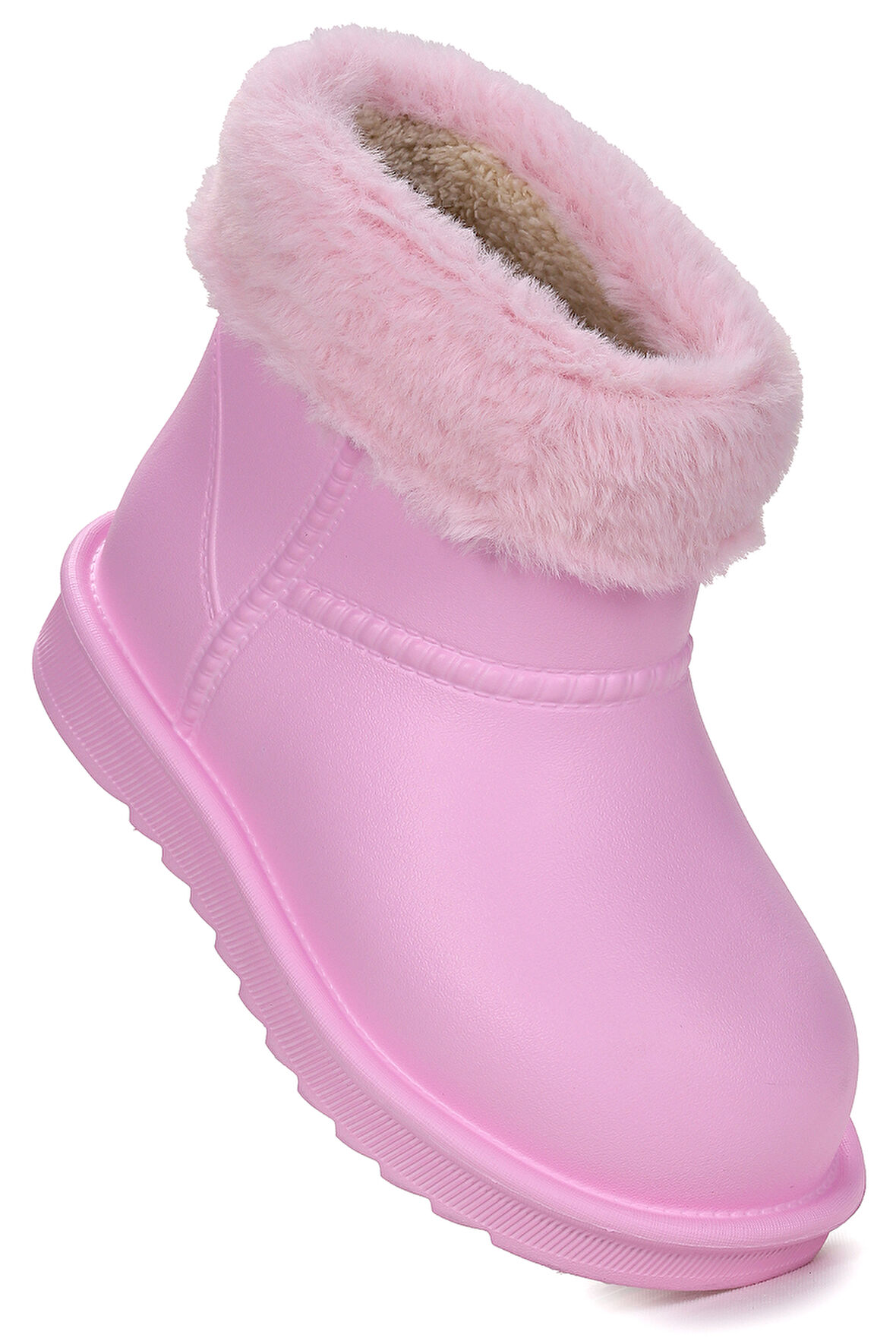 Kiko Kids Geta Su Geçirmez İçi Kürklü Kız Çocuk Eva Yağmur Kar Çizme