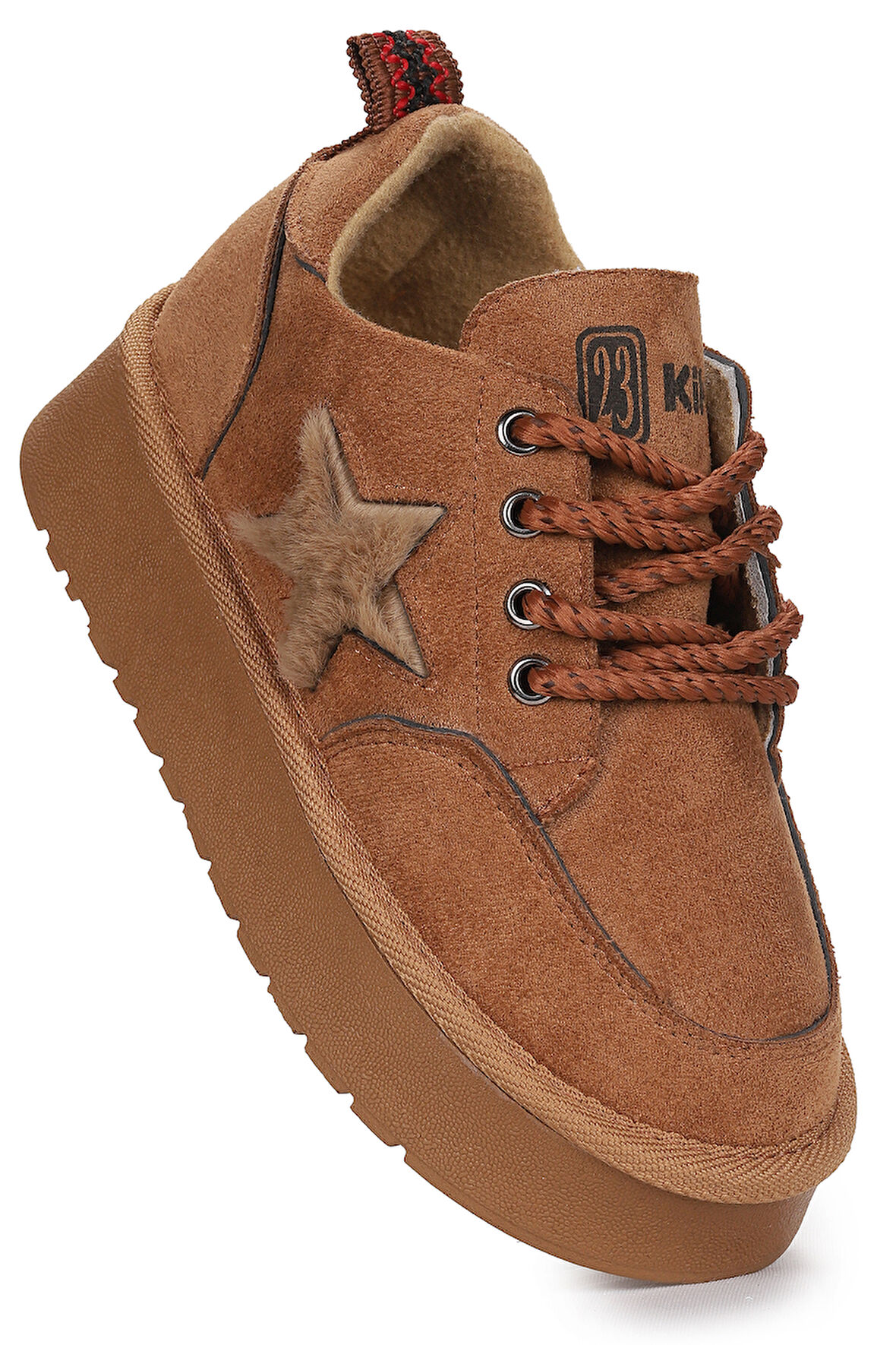 Kiko Kids Parva Bağcıklı Kız Çocuk Günlük Spor Bot Ayakkabı