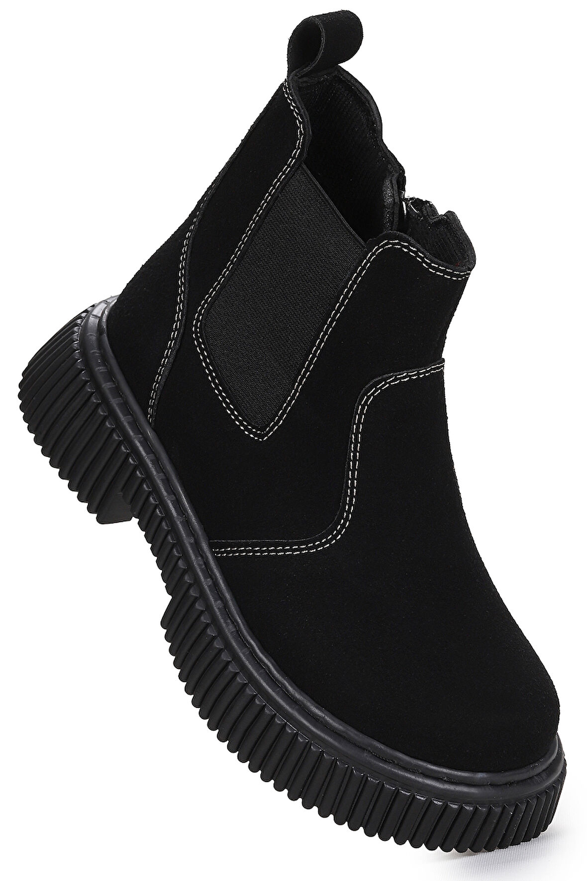 Kiko Kids Penka Fermuarlı Erkek Çocuk Günlük Bot Ayakkabı