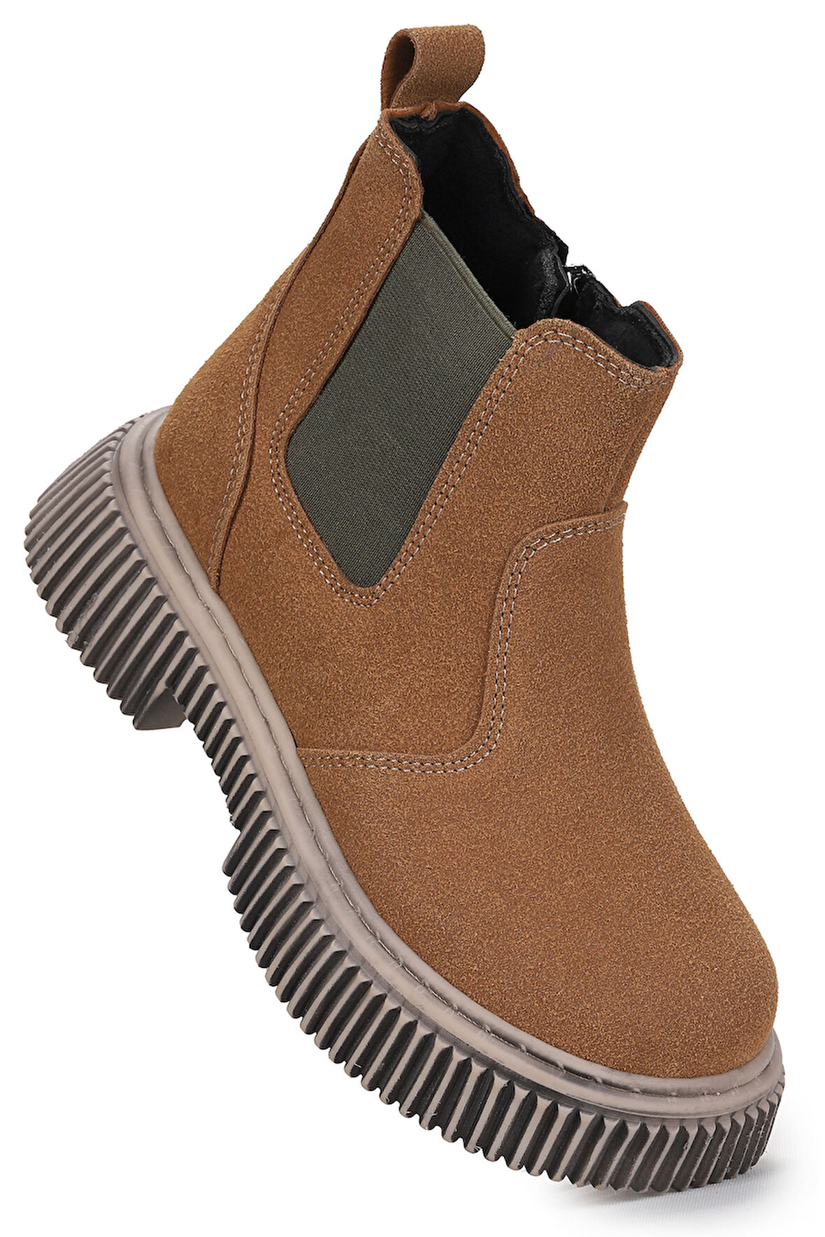 Kiko Kids Penka Fermuarlı Erkek Çocuk Günlük Bot Ayakkabı