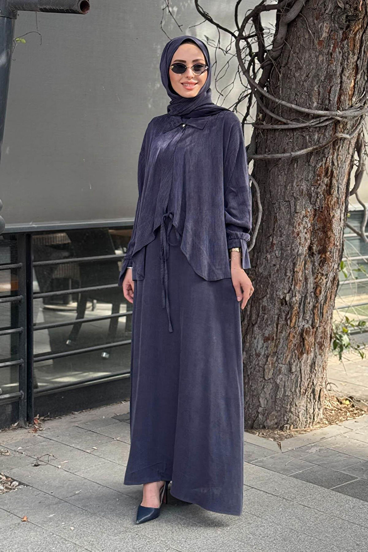 HILAY Elbise  HLY0125k113.003 Lacivert
