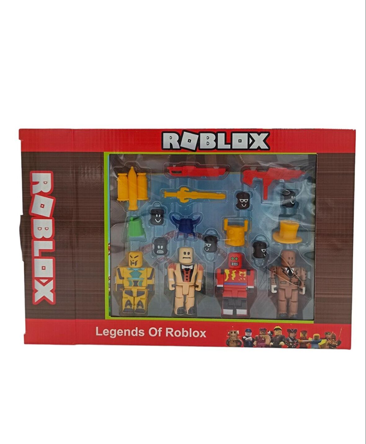 Oyuncak Roblox Figürleri Legends Of Roblox 4 Karakterli Aksesuarlı Set