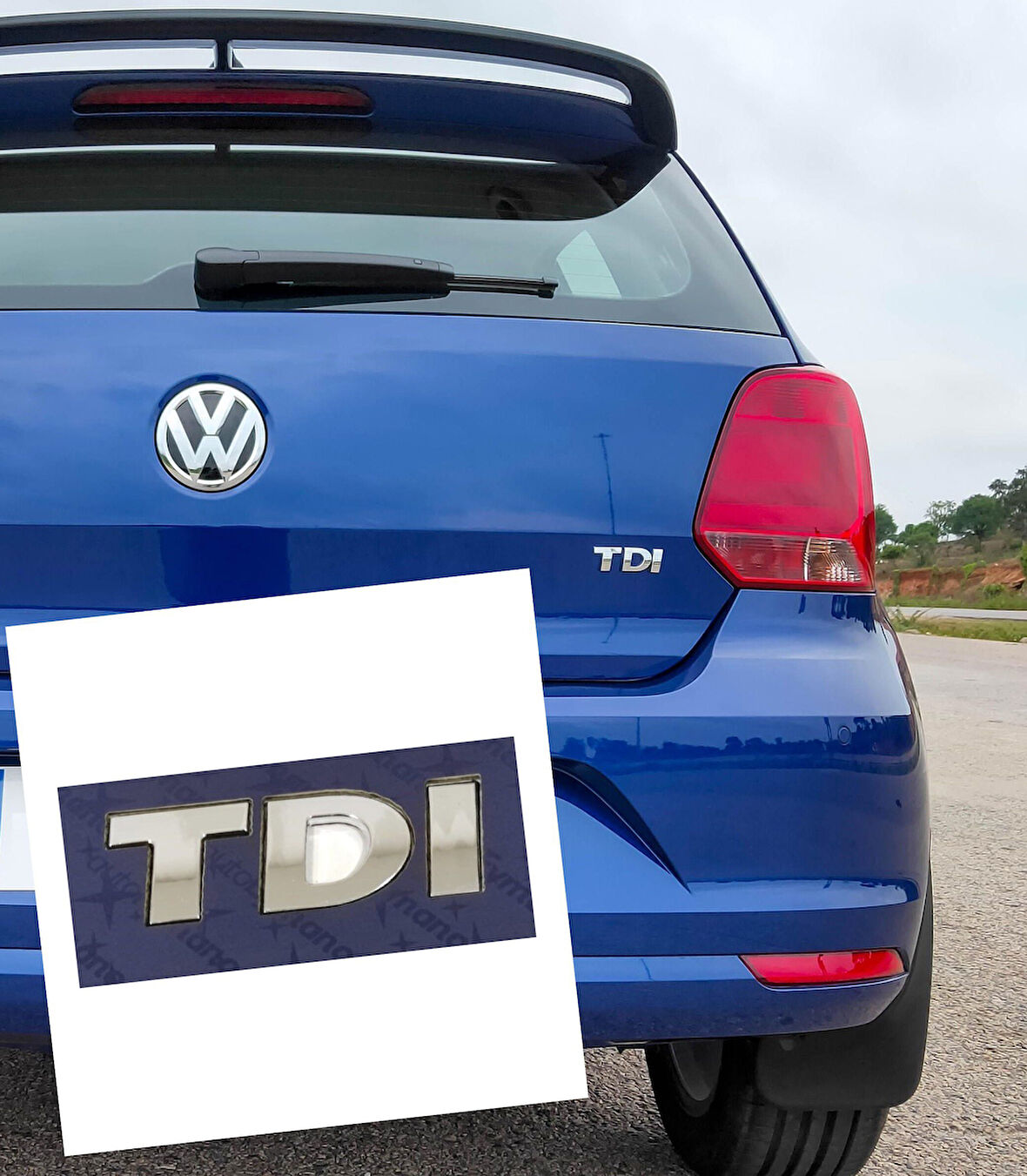 Wolksvagen TDI Yazısı ( Tdi Arka Bagaj Yazısı)