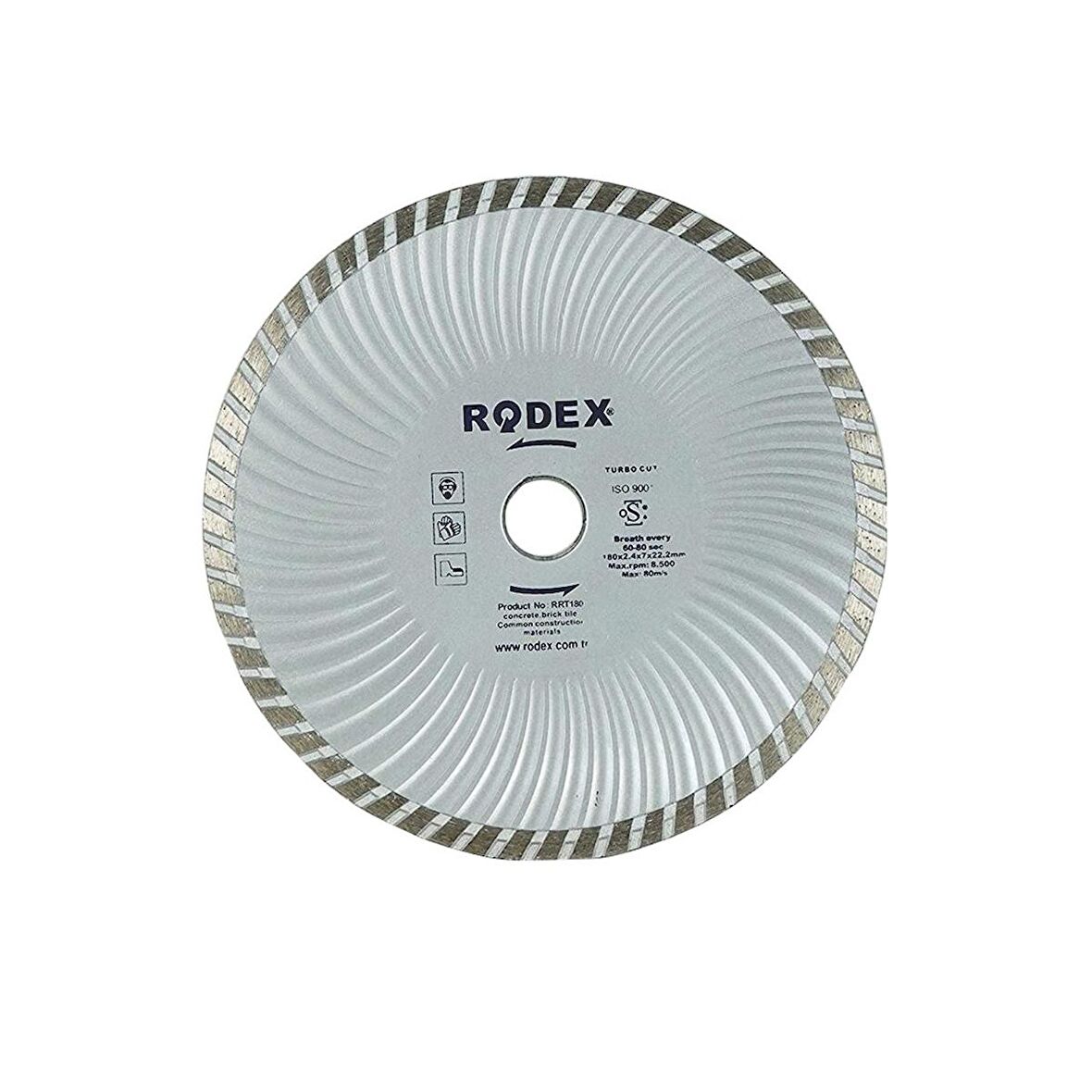 Rodex Rrt180 Turbo Kanallı Testere 180