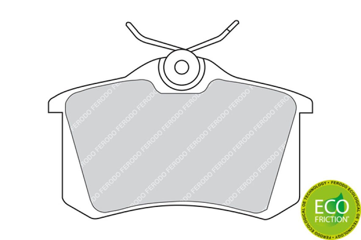 Vw Fren Balatası Arka - Gdb823 - Frd Fdb541w