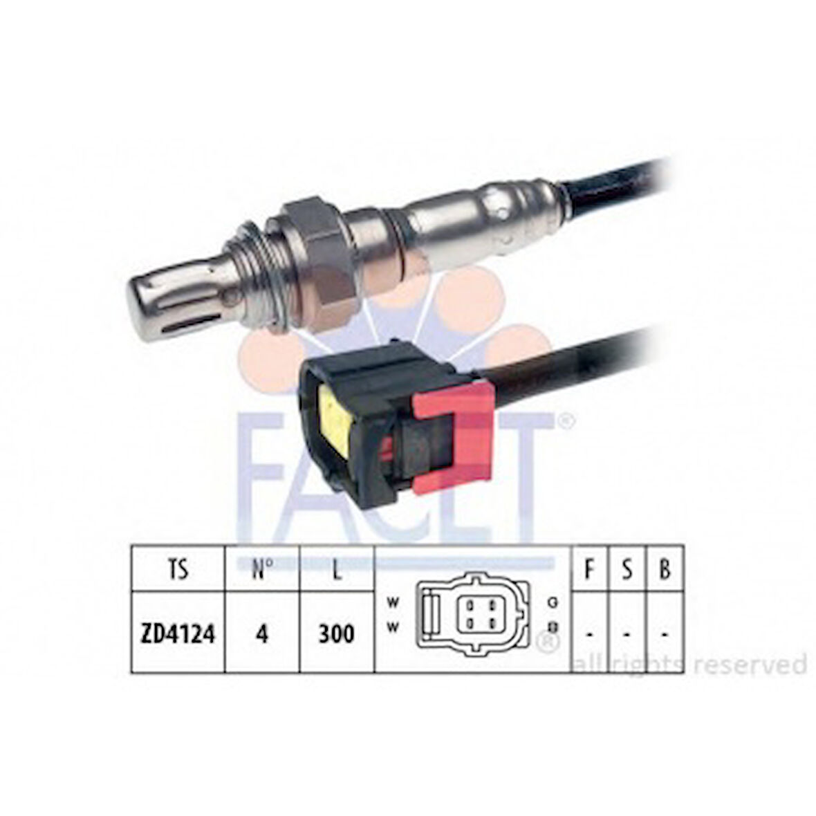 Jeep Oksıjen Sensoru Chrysler 300c 2.7 3.5 5.7 6.1 Neon II Pt Cruıser 2.0 Voyager 2.4 Dodge Nitro  3.7 4. - Facet 10.8175