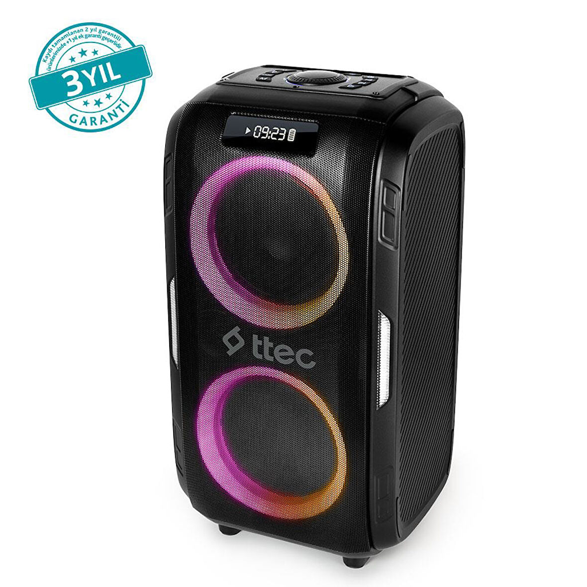 ttec Carnival Pro 120W Taşınabilir Kablosuz Bluetooth Parti Hoparlörü