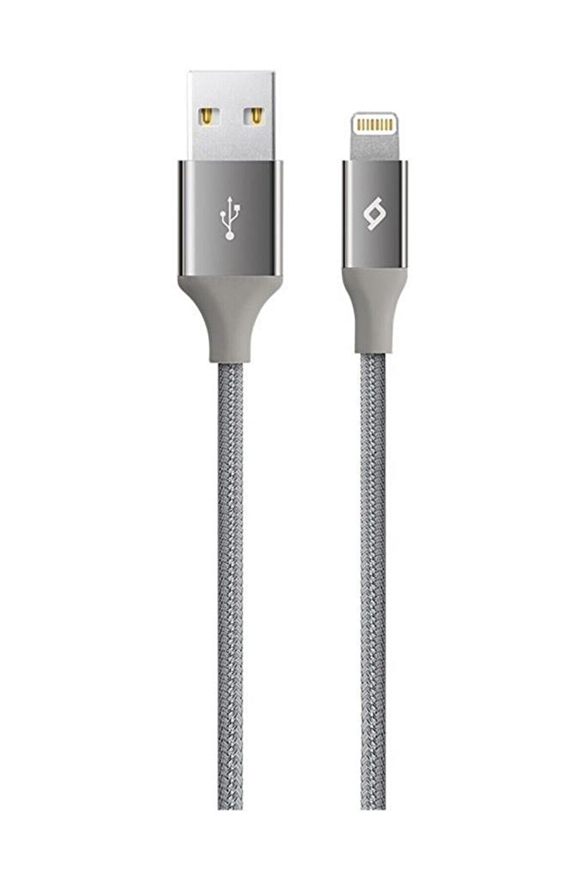 Ttec Alumicable Lightning To USB-A Cable Uzay Gri 2DK16UG