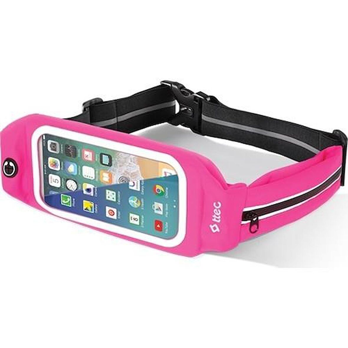 Ttec 2PNS123PB EasyFit Belt Telefon Cepli Spor Bel Çantası Pembe