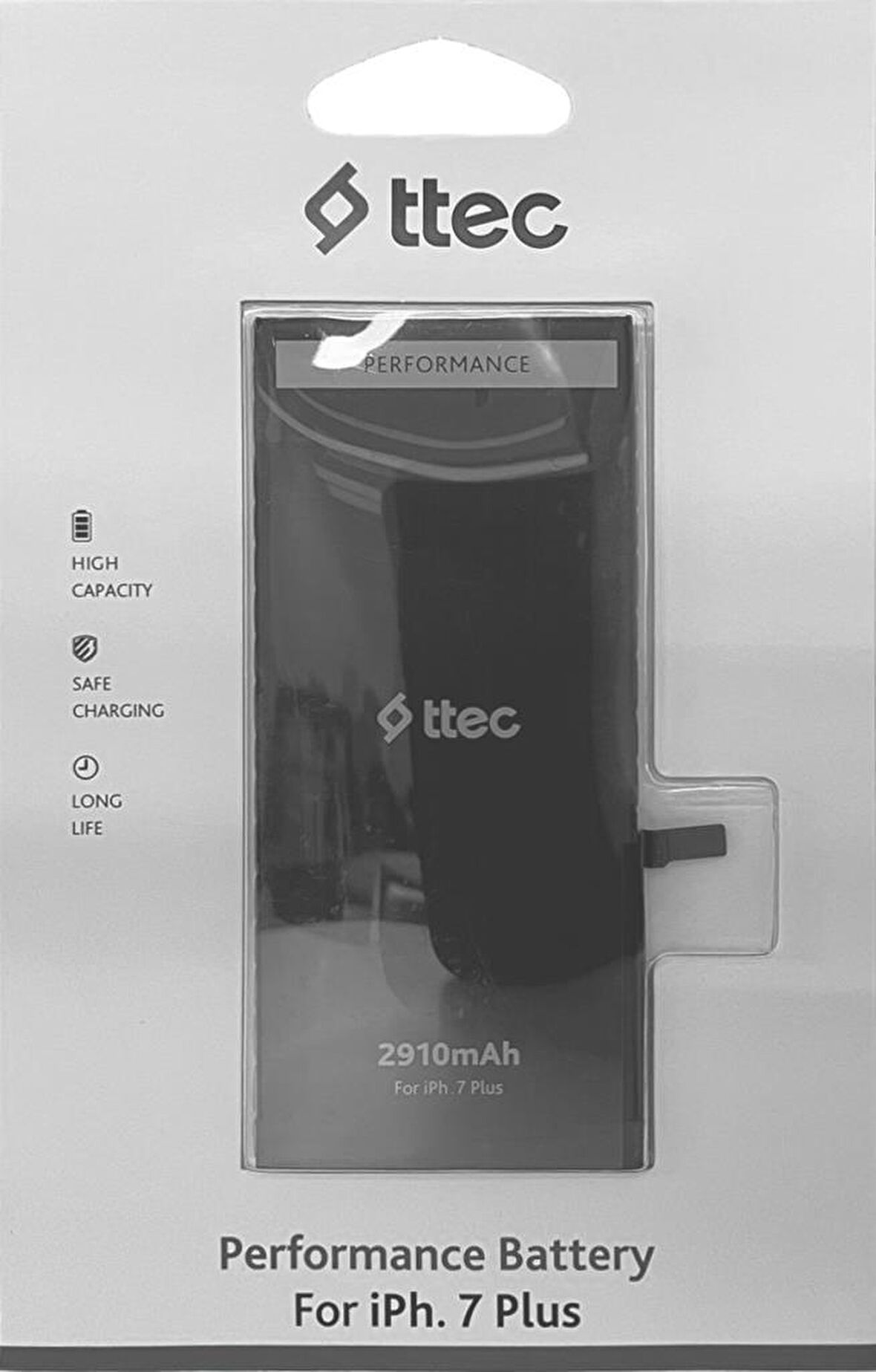 teleskop Ttec Performans Batarya iPhone 7 Plus (2910mah)