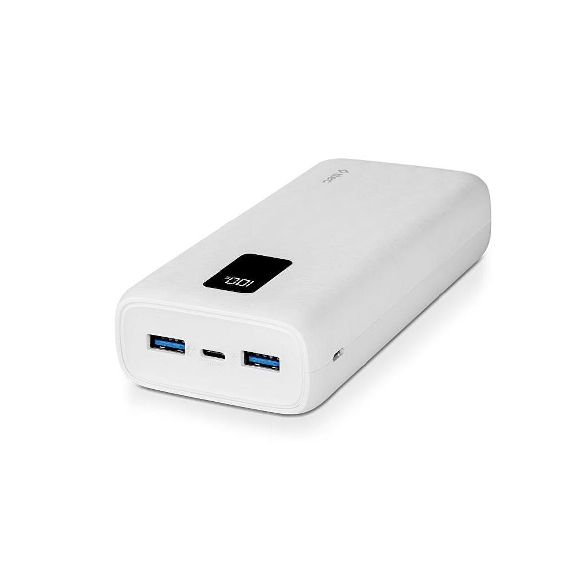 ttec PowerSlim Trio LCD 20.000mAh PD 22,5W Dahili Kablolu Taşınabilir Şarj Aleti / Powerbank