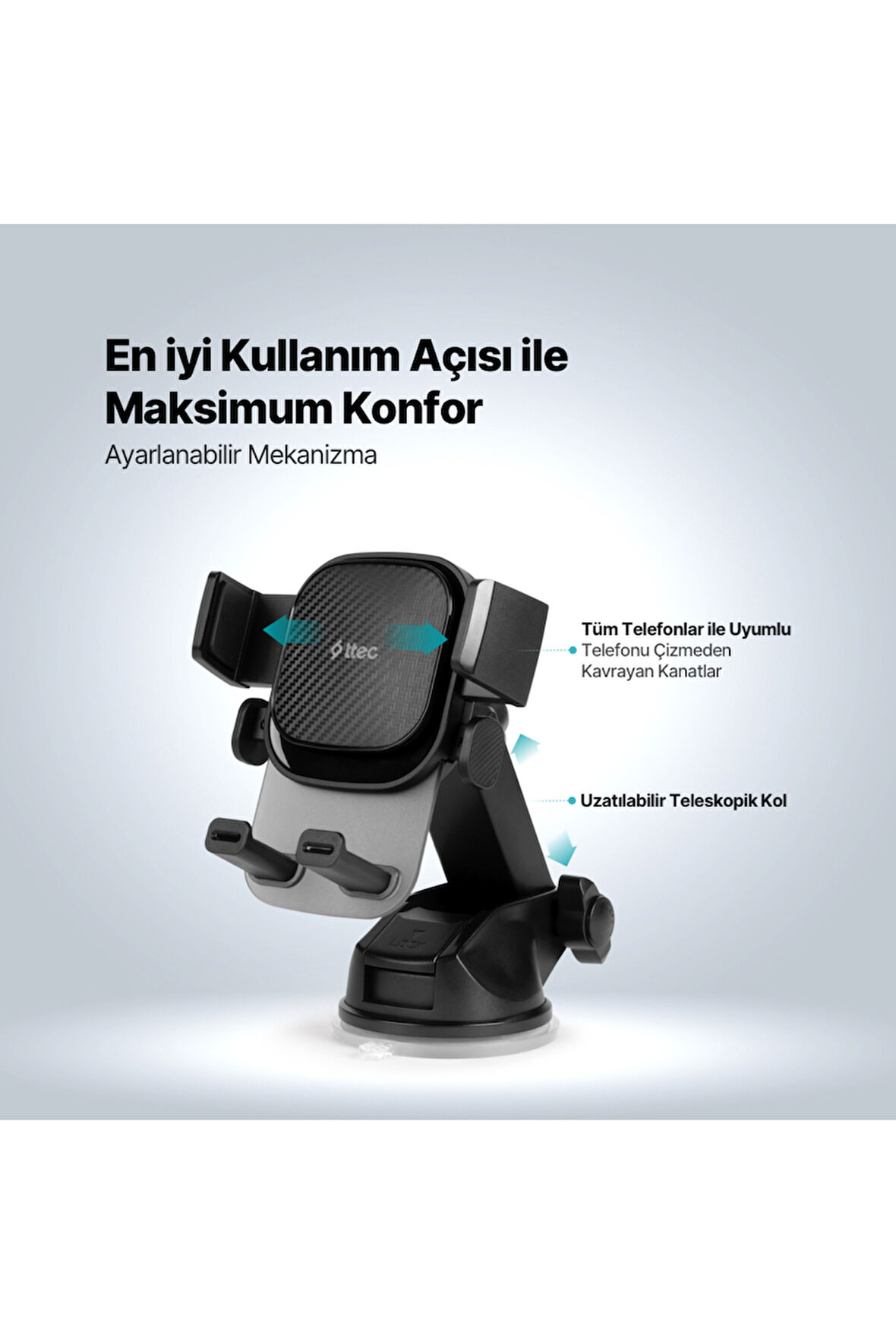 FlexGrip Move Araç İçi Telefon Tutucu 2TT34 melodi