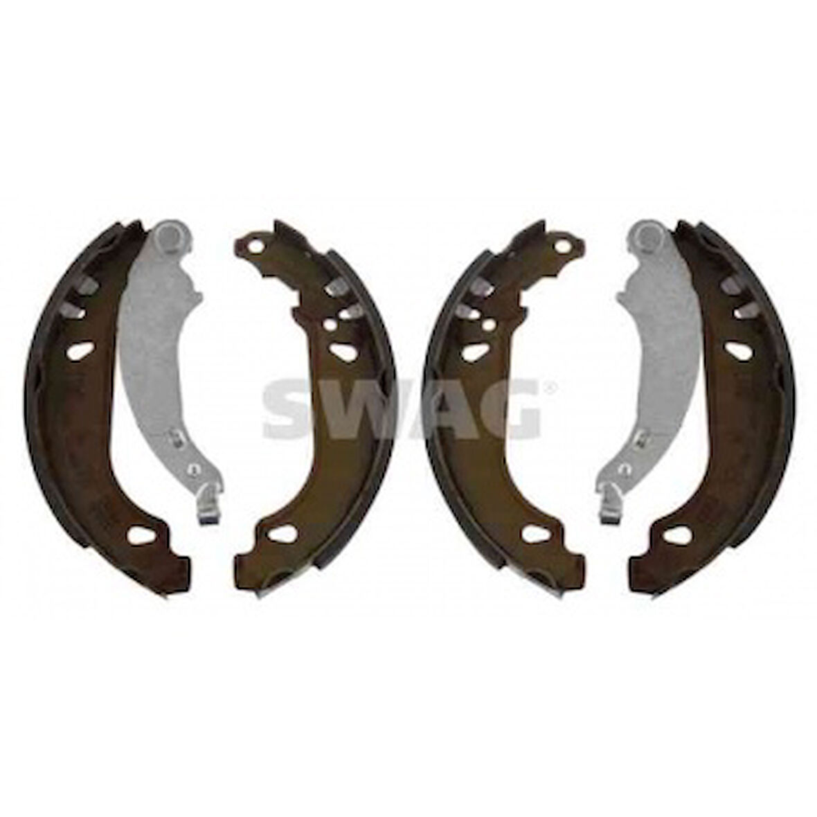 Psa Arka Fren Balatası (pabuc) P206 P206+ (t3e) 1,1 1,4 1,4hdi 1,6 1,9d Abs 98> Bosch Tipi (180*32) - Swag 62933990