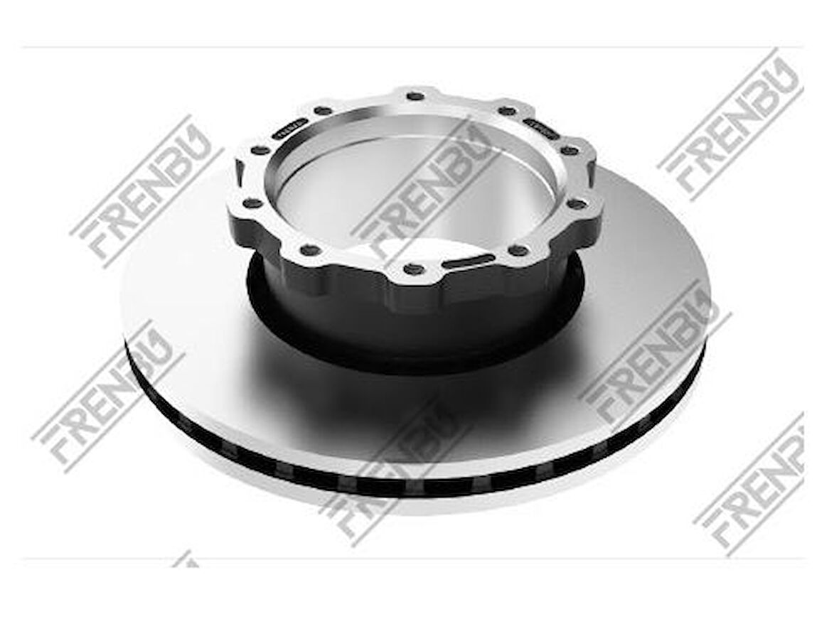 Ford Truck On-Arka Fren Diski (abs'sız) - Ford Cargo / 1846t Cekici - 1833-1842-4142-1850 F-Max Euro 6 - Frenbu 1812980