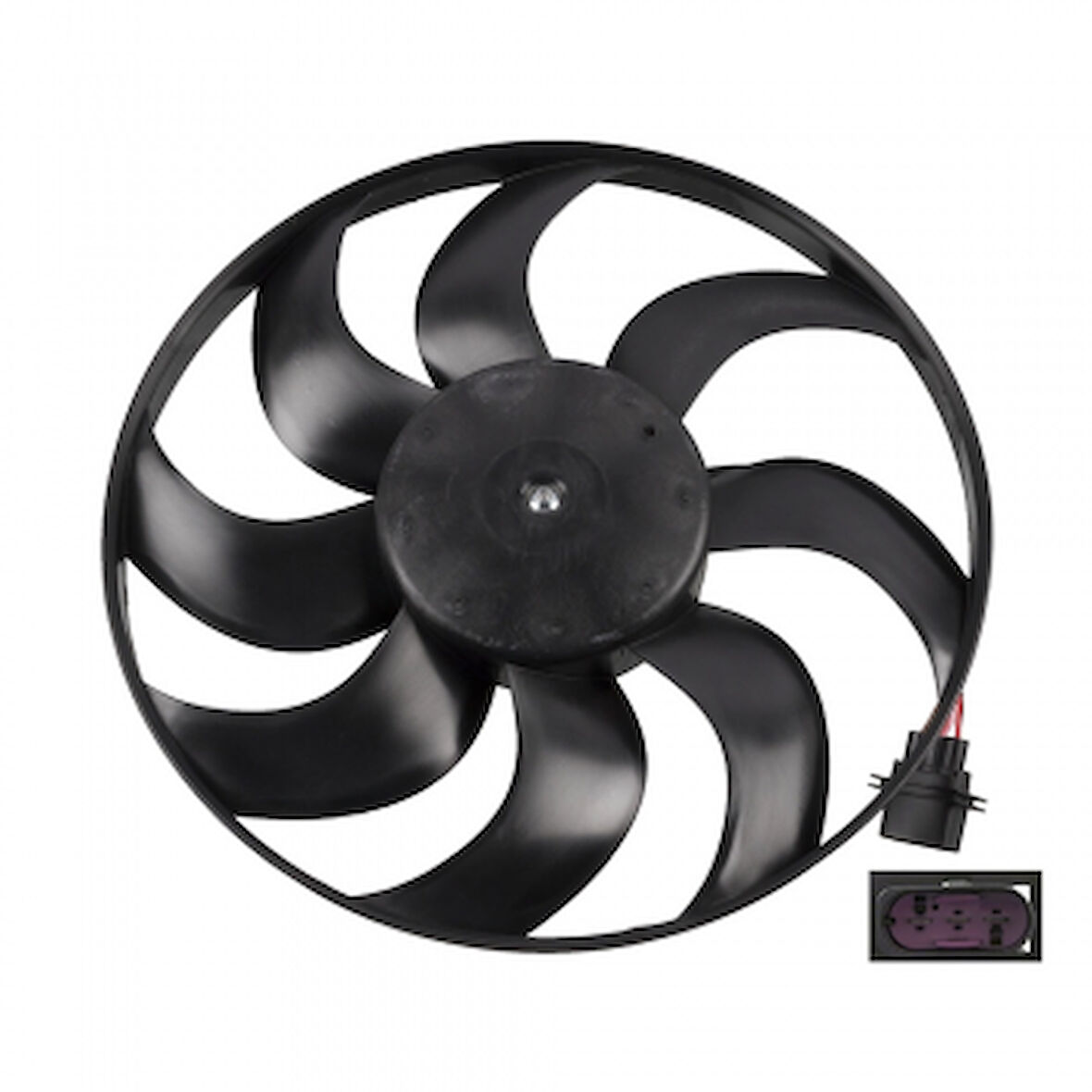 Vag Fan Motoru (300w 390mm) Cordoba İbiza IV V Fabıa Roomster Polo - Febi 26860