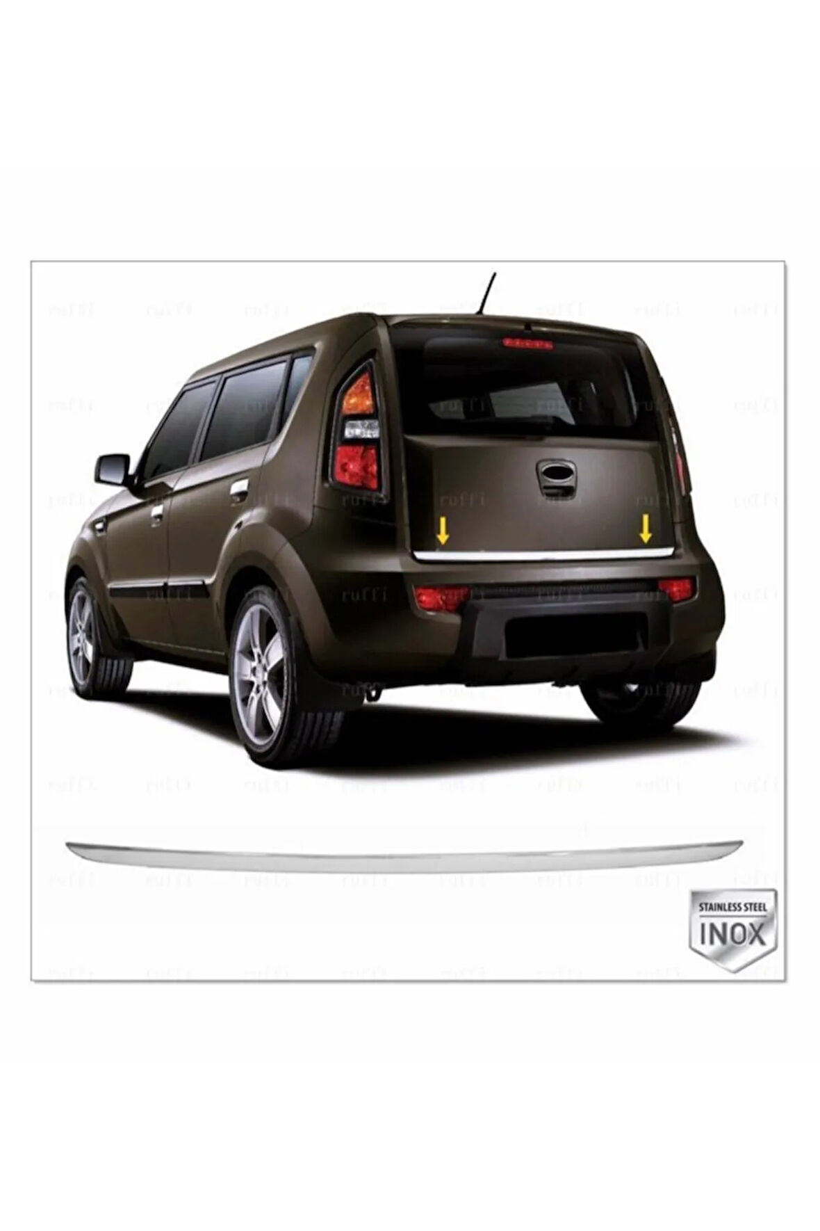 Ki.a. Soul Krom Bagaj Alt Çıtası 2008 Ve Sonrası P.çelik