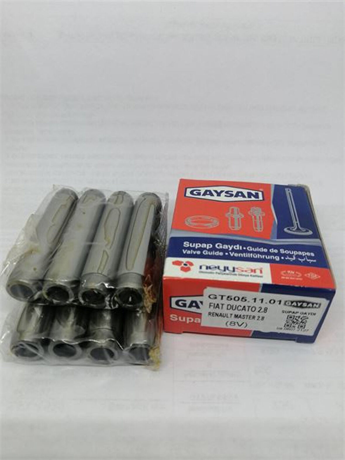 Opel Subap Gaydı Master Movano Ducato Boxer Jumper 2,5d 2,8d 2,8td 2,8hdi 89>01 - Gaysan Gt505.11.01