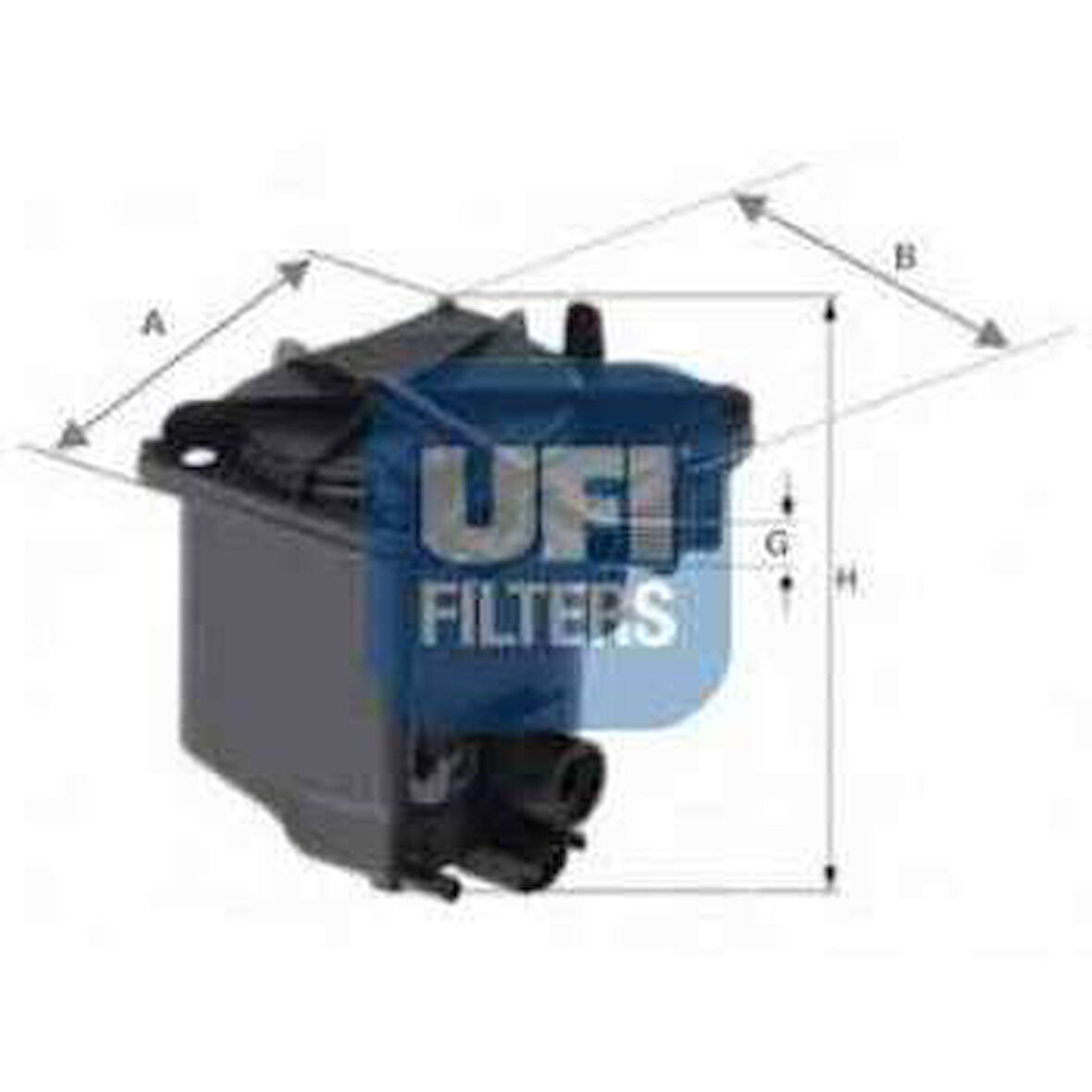 Psa Mazot Filtresi Berlingo C3 C4 C5 Xsara Picasso P206 P207 P307 C5 II C5 III Partner Tepe Berlingo III - Ufı 24.027.00