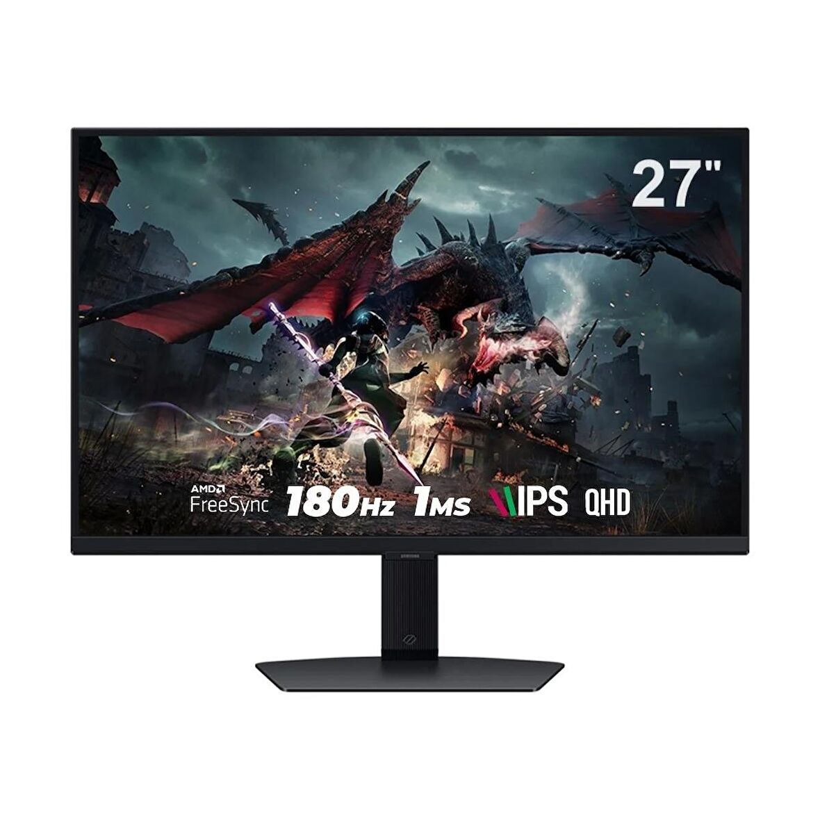 Samsung Odyssey G5 G50D 27" 180Hz 1Ms FreeSync QHD Pivot IPS Gaming Monitör