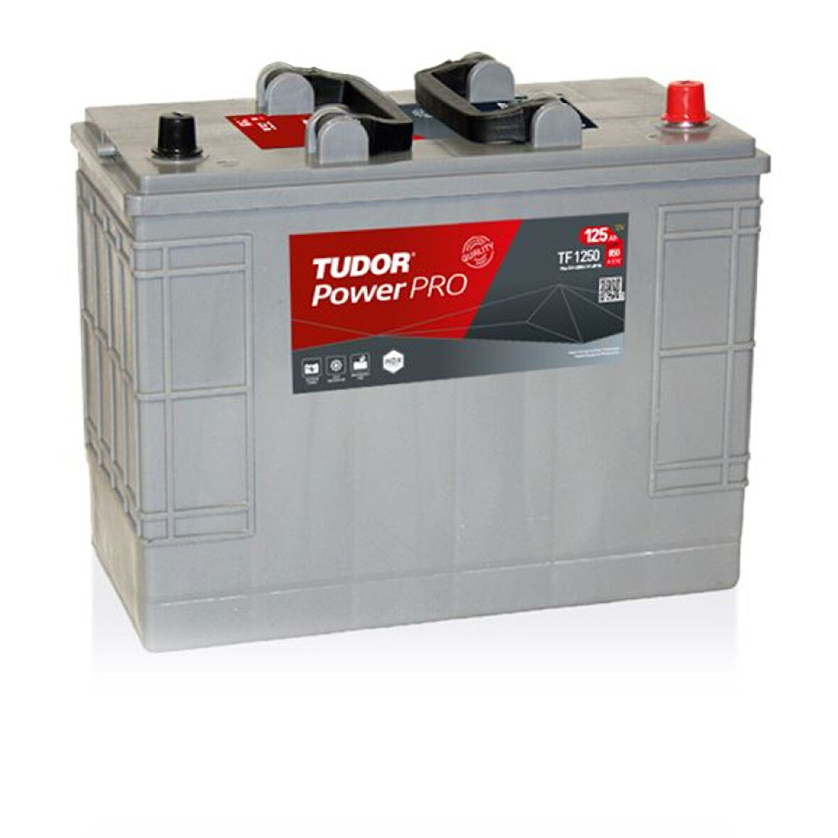 Aku Aku 12v 125 Ah 850a (349x175x285) Do3 Power Pro (tam Kapalı Bakımsız - Tudor Tf1250