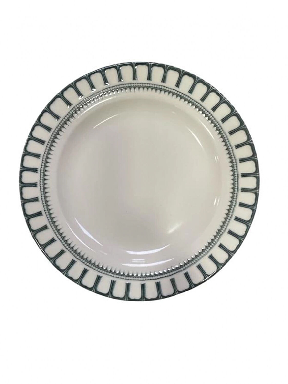 Cooker CKR4251 Desenli Porselen Servis Tabağı 23 cm 6'lı