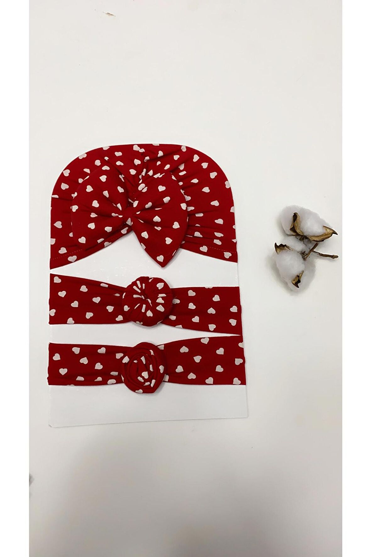 Renkli Bone Bandana Kombin Set