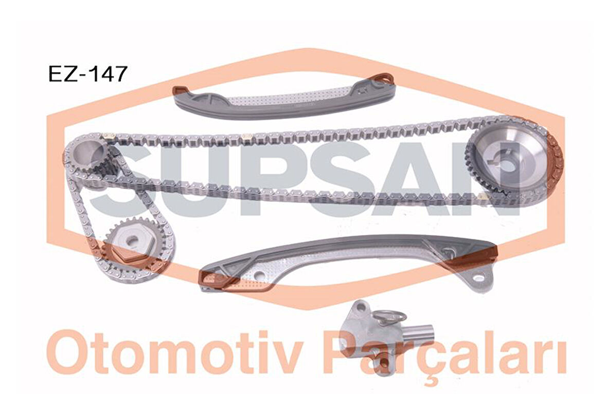 Nissan Eksantrık Zincir Seti Nissan Qashqaı 1,6 Benzinli Hr16 2007> Cvvt Dislisi İcinde - Supsan Ez-147