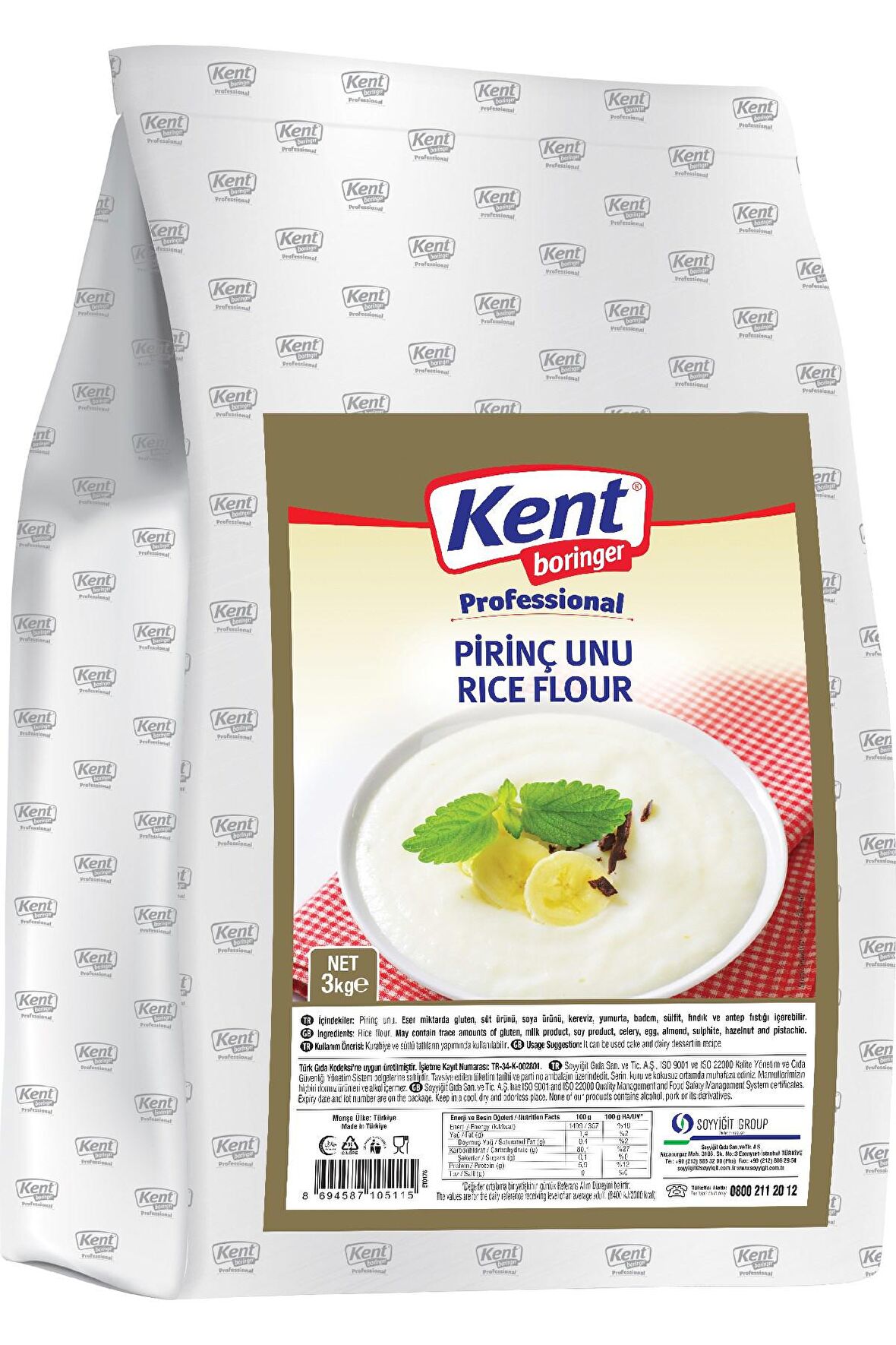 Pirinç Unu 3 Kg